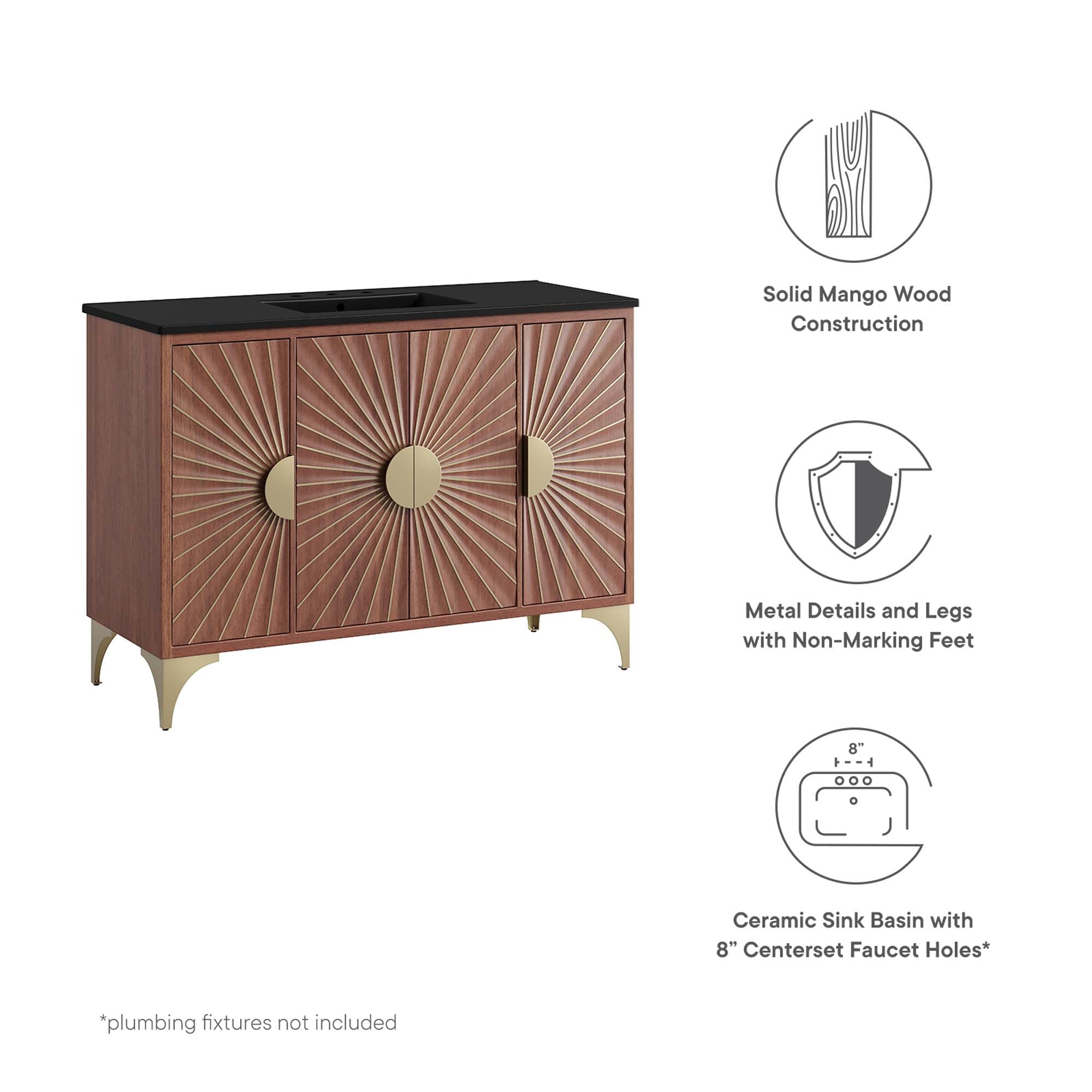 Daylight 48" Bathroom Vanity by Modway