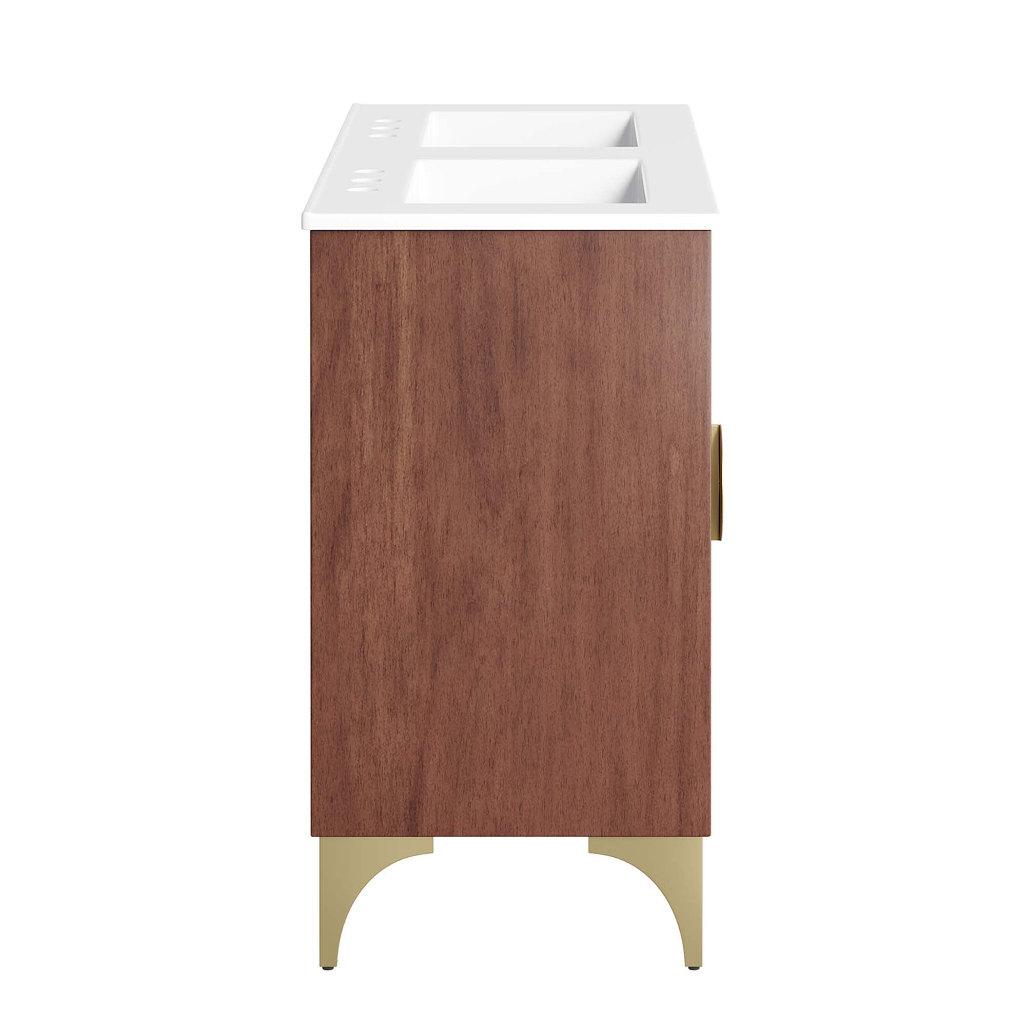 Daylight 48" Double Sink Bathroom Vanity by Modway