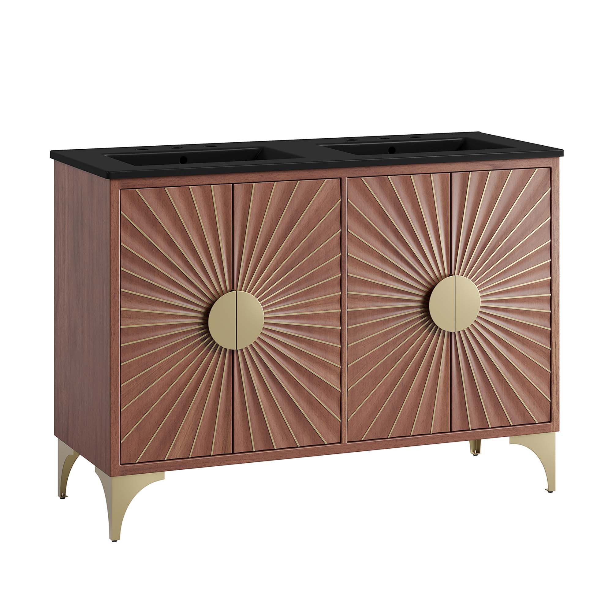Daylight 48" Double Sink Bathroom Vanity by Modway