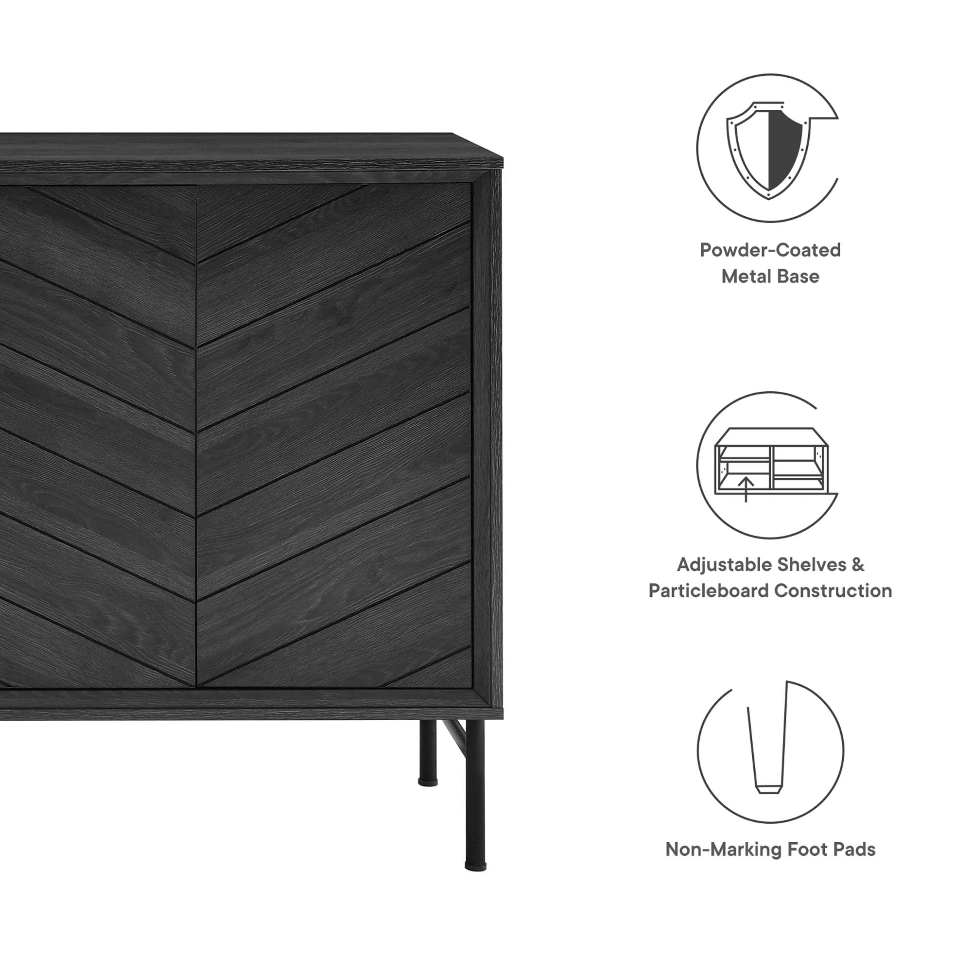 Harper Chevron Sideboard by Modway