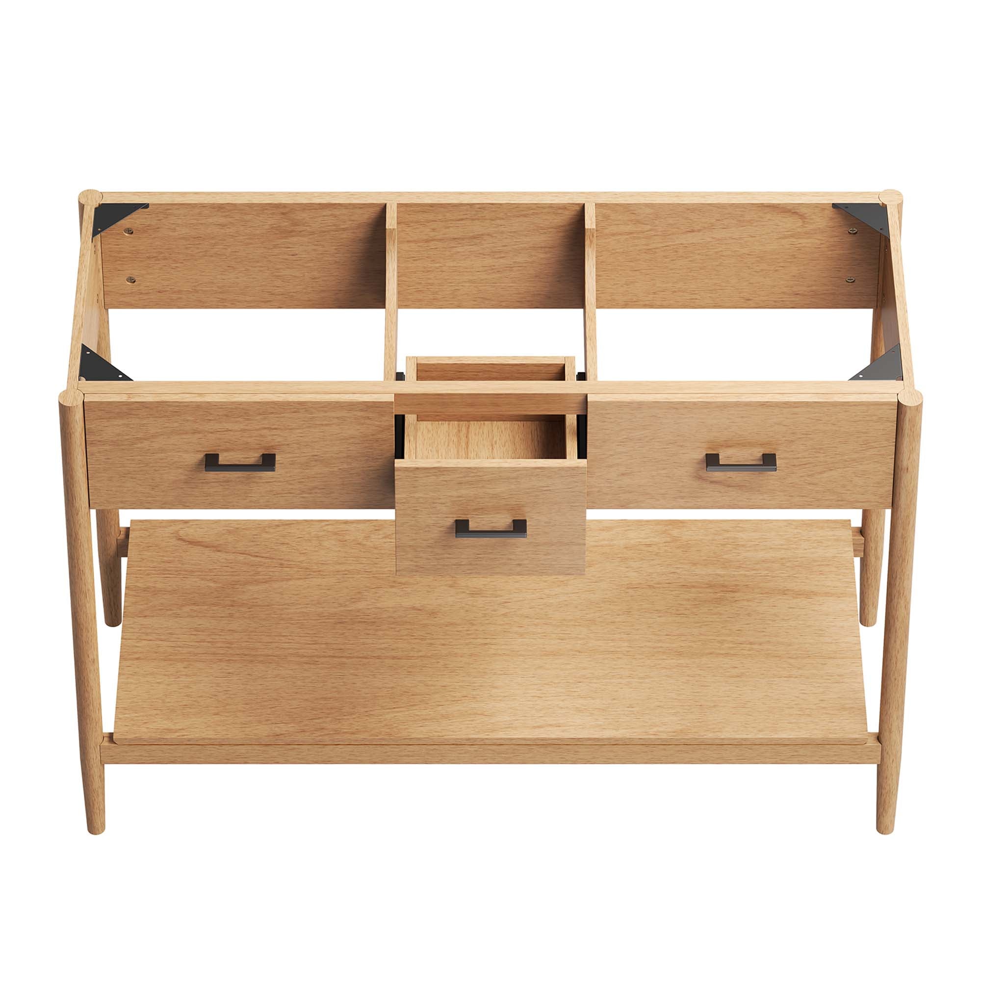 Zaire 48� Double Sink Compatible Bathroom Vanity Cabinet (Sink Basin Not Included) by Modway