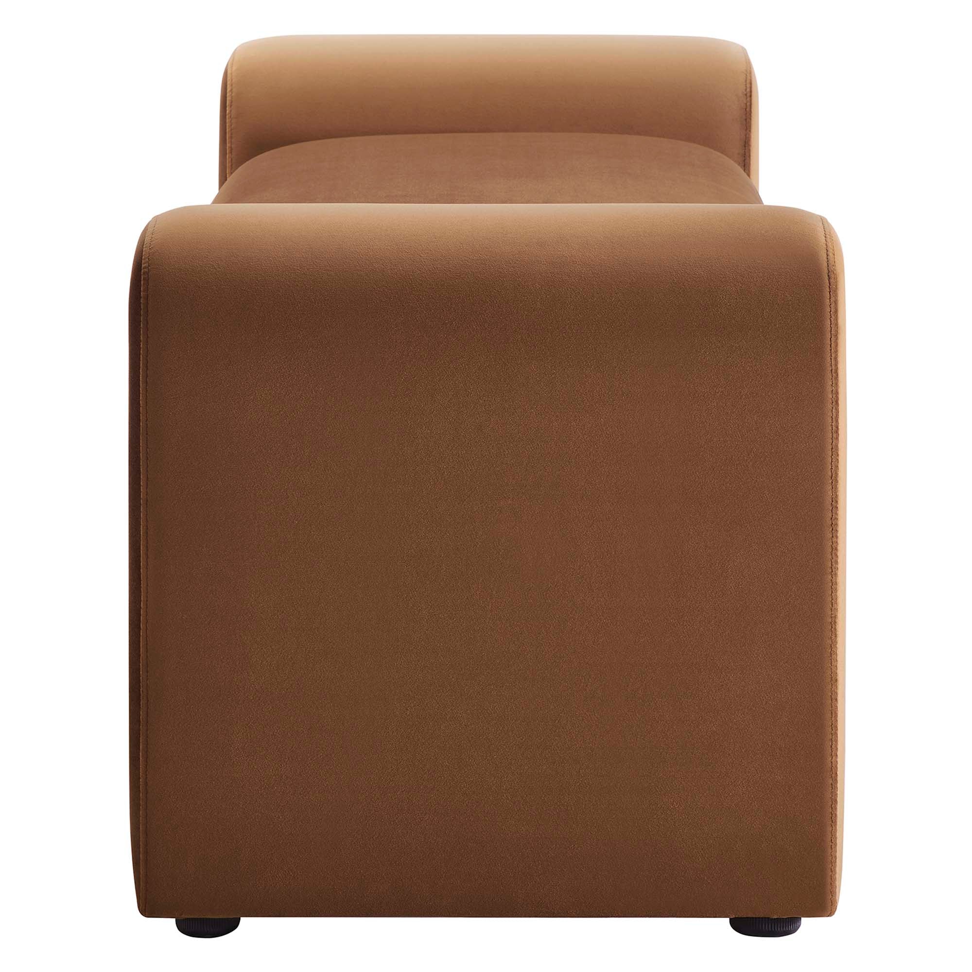 Waverly Performance Velvet Bench by Modway