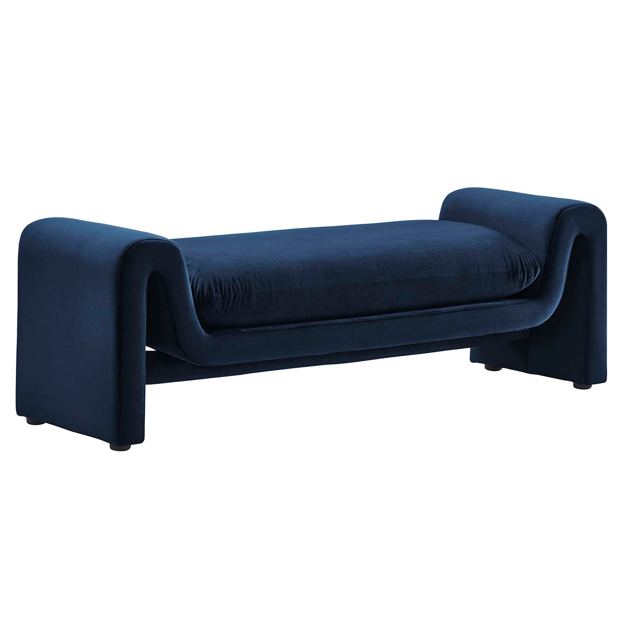 Waverly Performance Velvet Bench by Modway