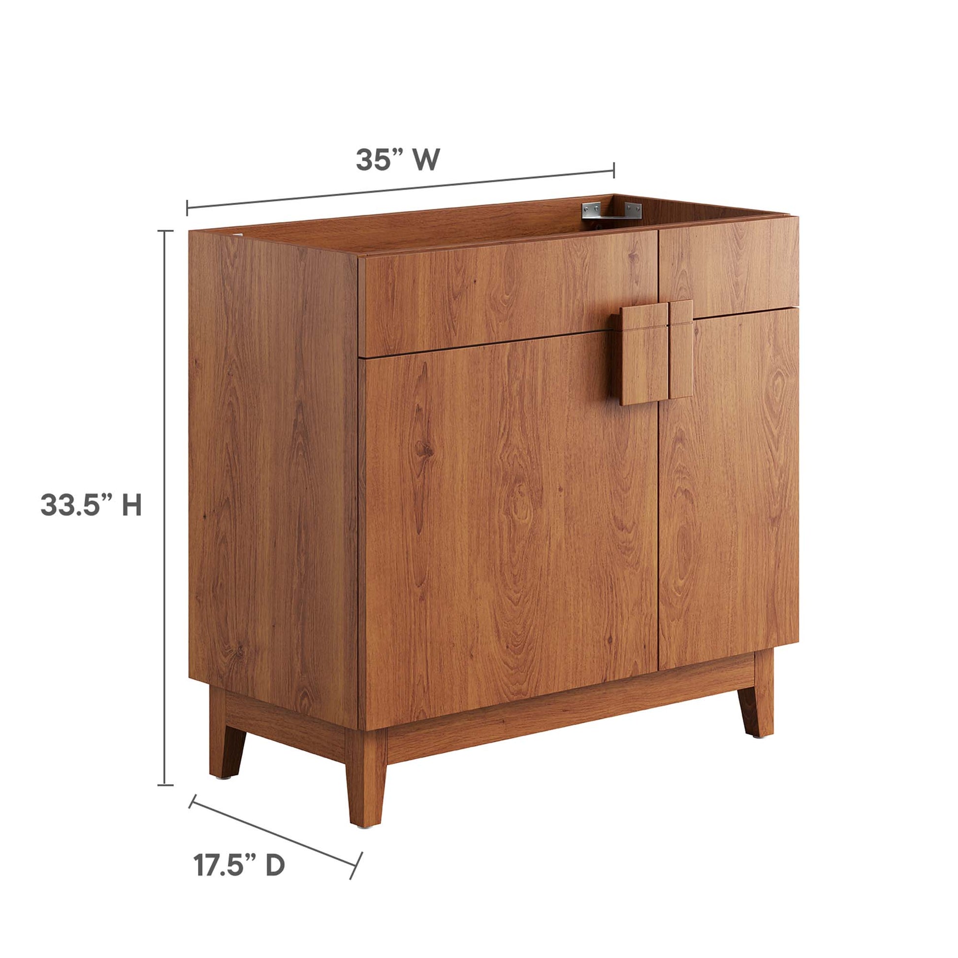 Miles 36� Bathroom Vanity Cabinet (Sink Basin Not Included) by Modway - Best Buy Furniture