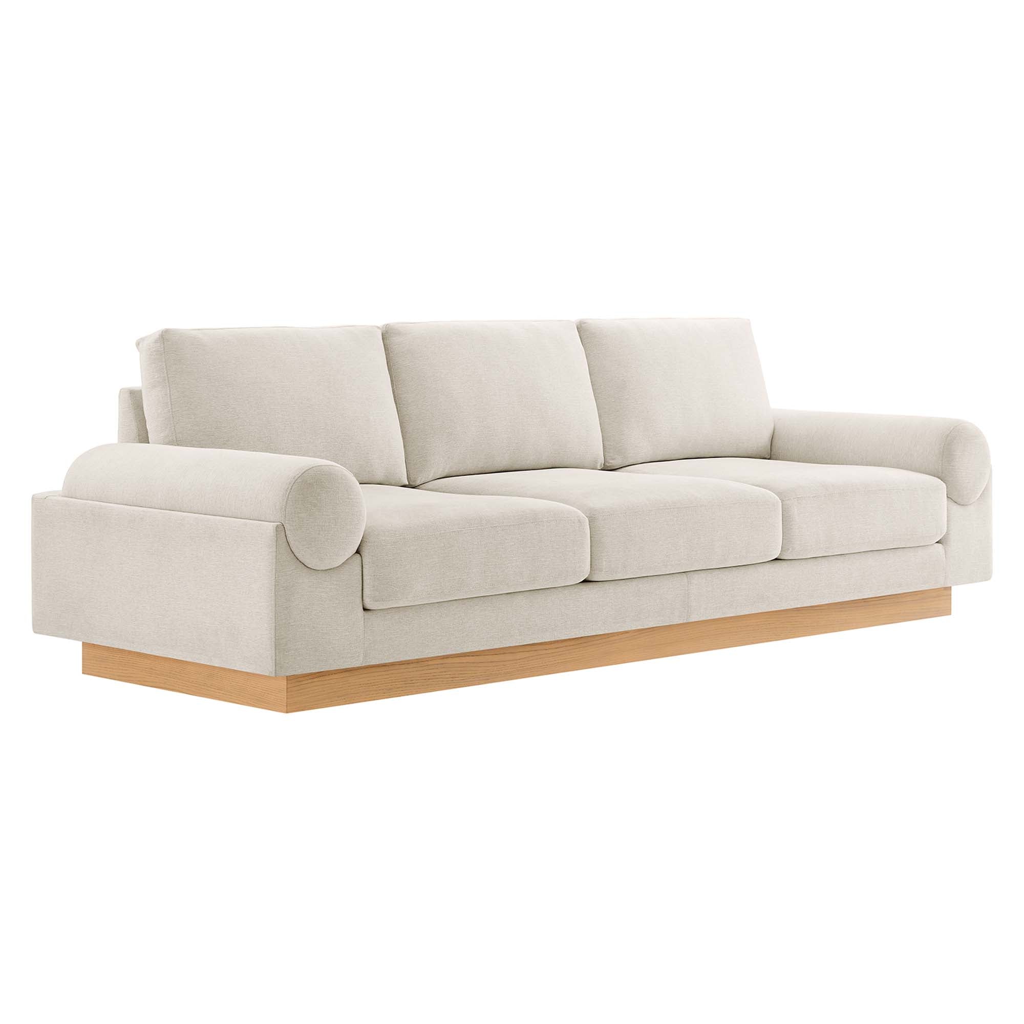 Oasis Upholstered Fabric Sofa by Modway - Best Buy Furniture