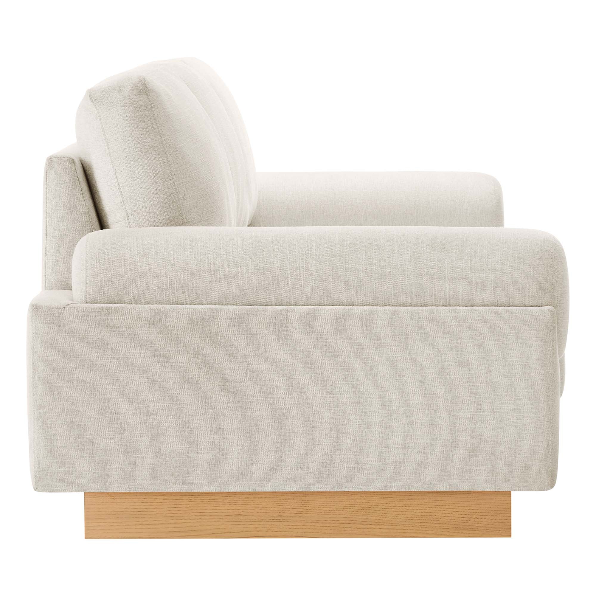 Oasis Upholstered Fabric Sofa by Modway - Best Buy Furniture
