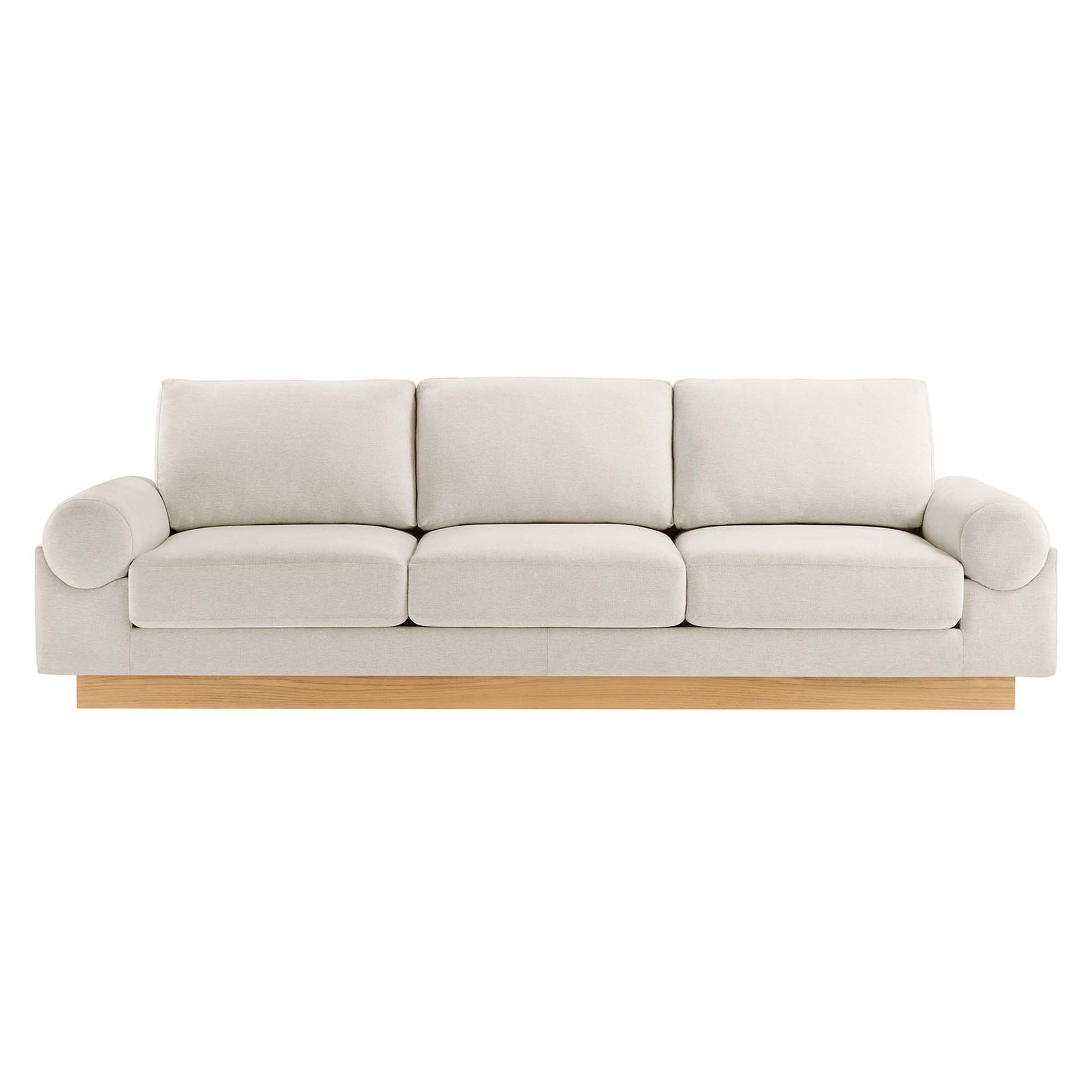 Oasis Upholstered Fabric Sofa by Modway - Best Buy Furniture