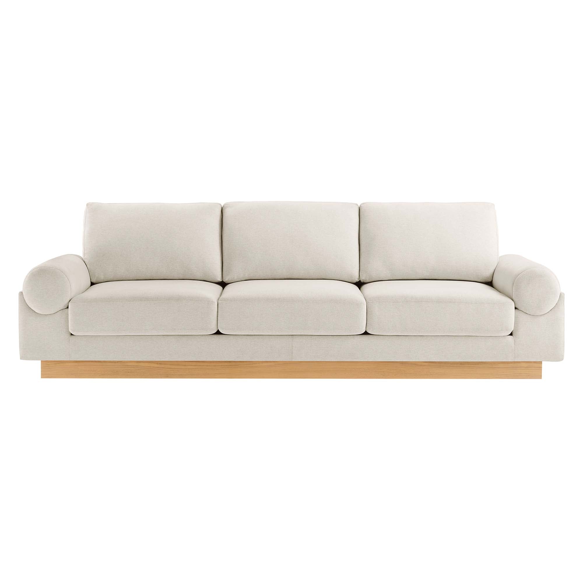 Oasis Upholstered Fabric Sofa by Modway - Best Buy Furniture