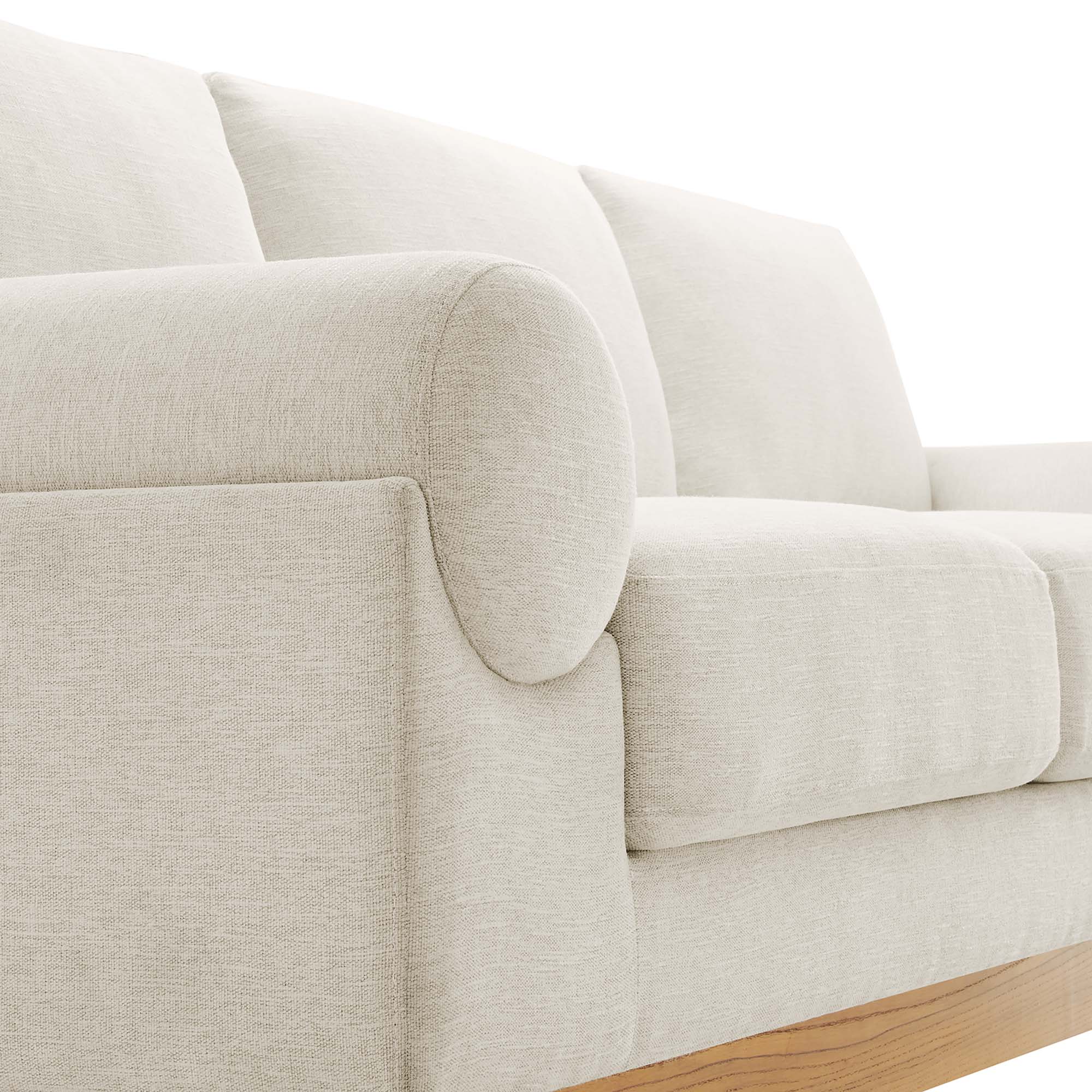 Oasis Upholstered Fabric Sofa by Modway - Best Buy Furniture