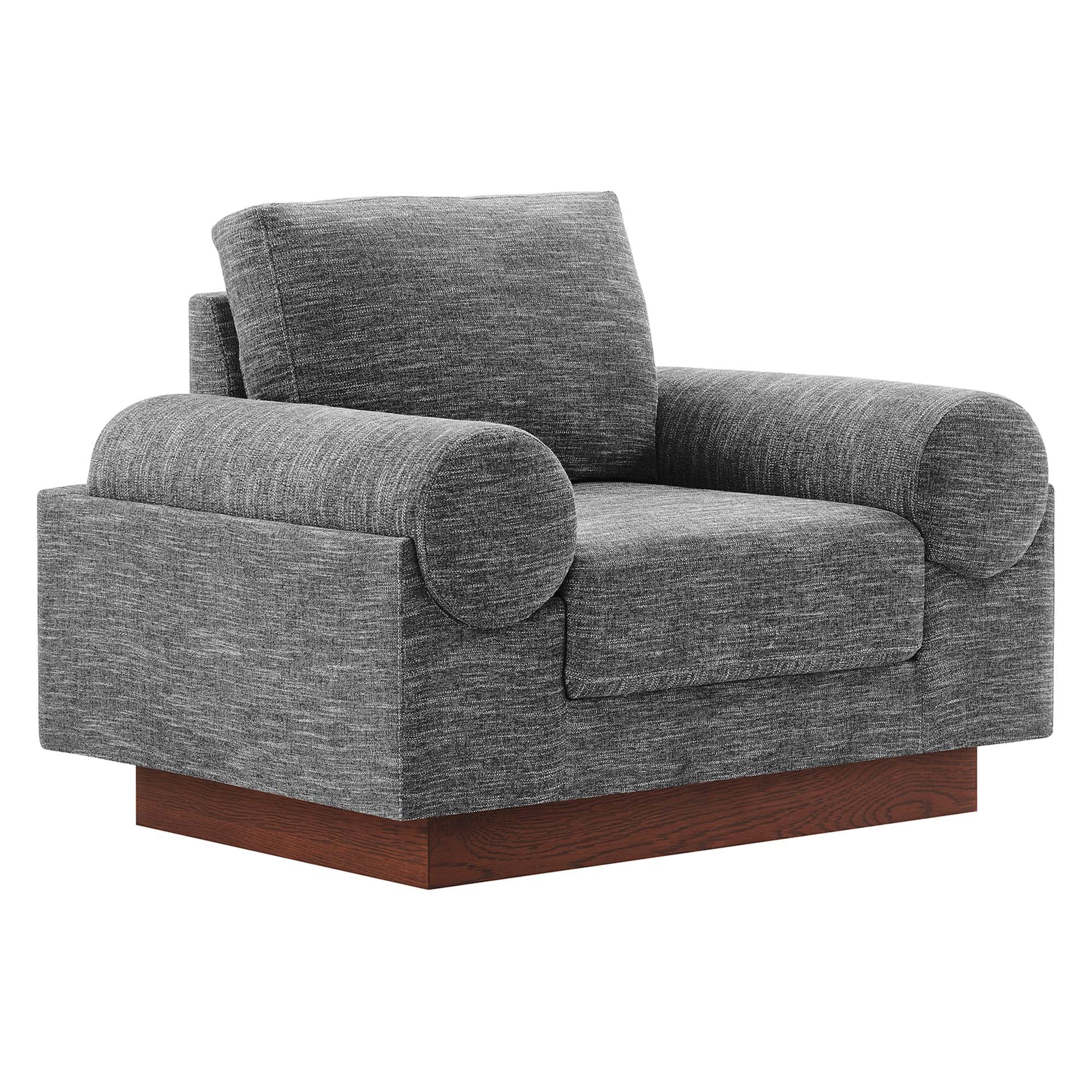 Oasis Upholstered Fabric Armchair by Modway - Best Buy Furniture