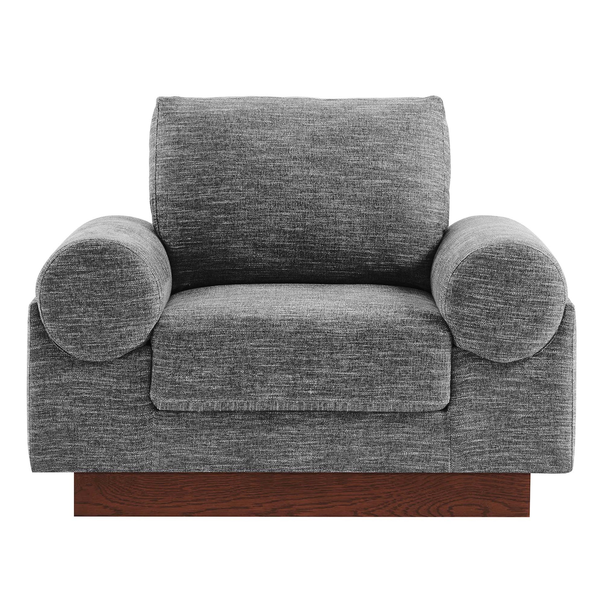 Oasis Upholstered Fabric Armchair by Modway - Best Buy Furniture