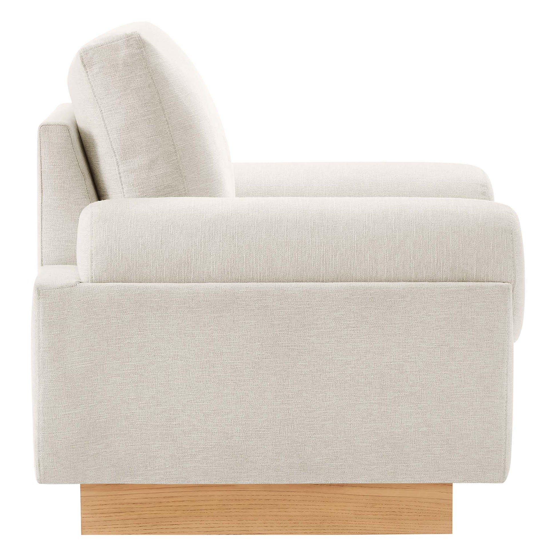 Oasis Upholstered Fabric Armchair by Modway - Best Buy Furniture