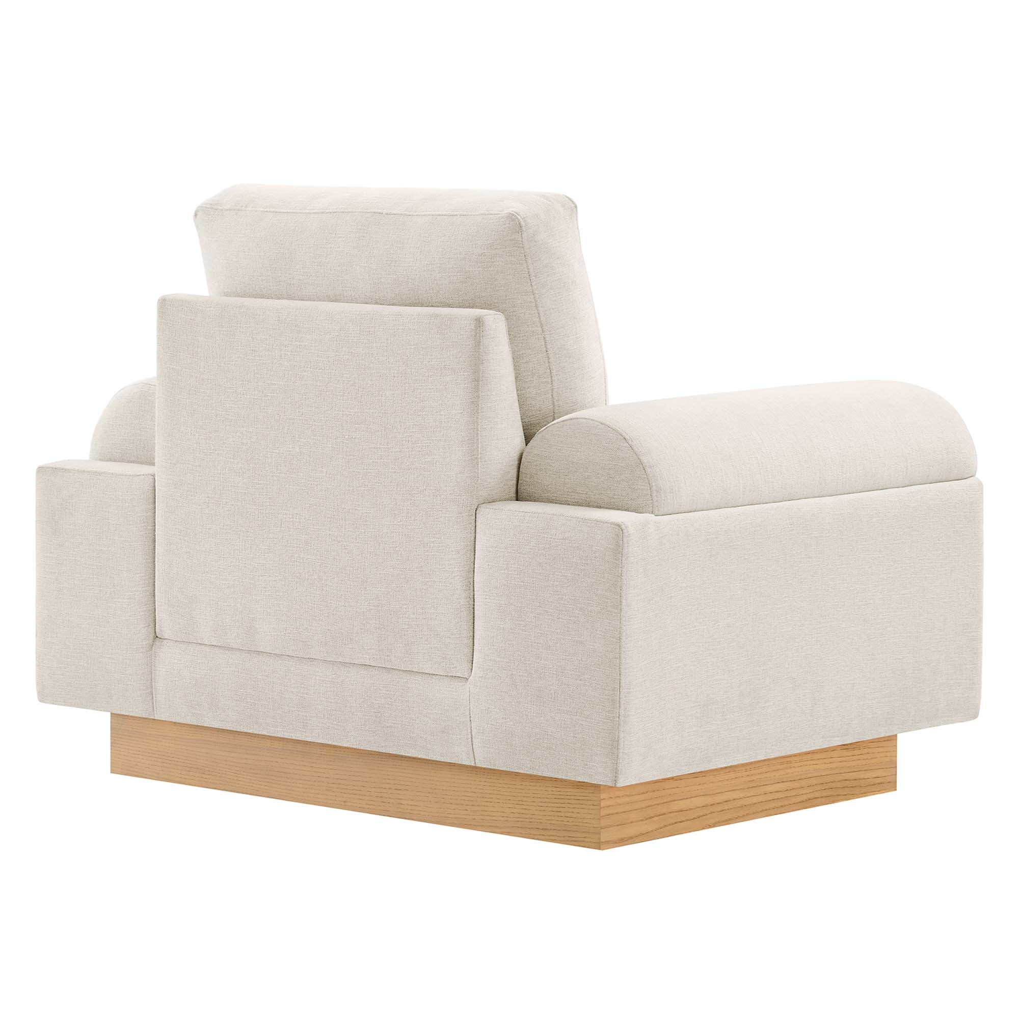 Oasis Upholstered Fabric Armchair by Modway - Best Buy Furniture