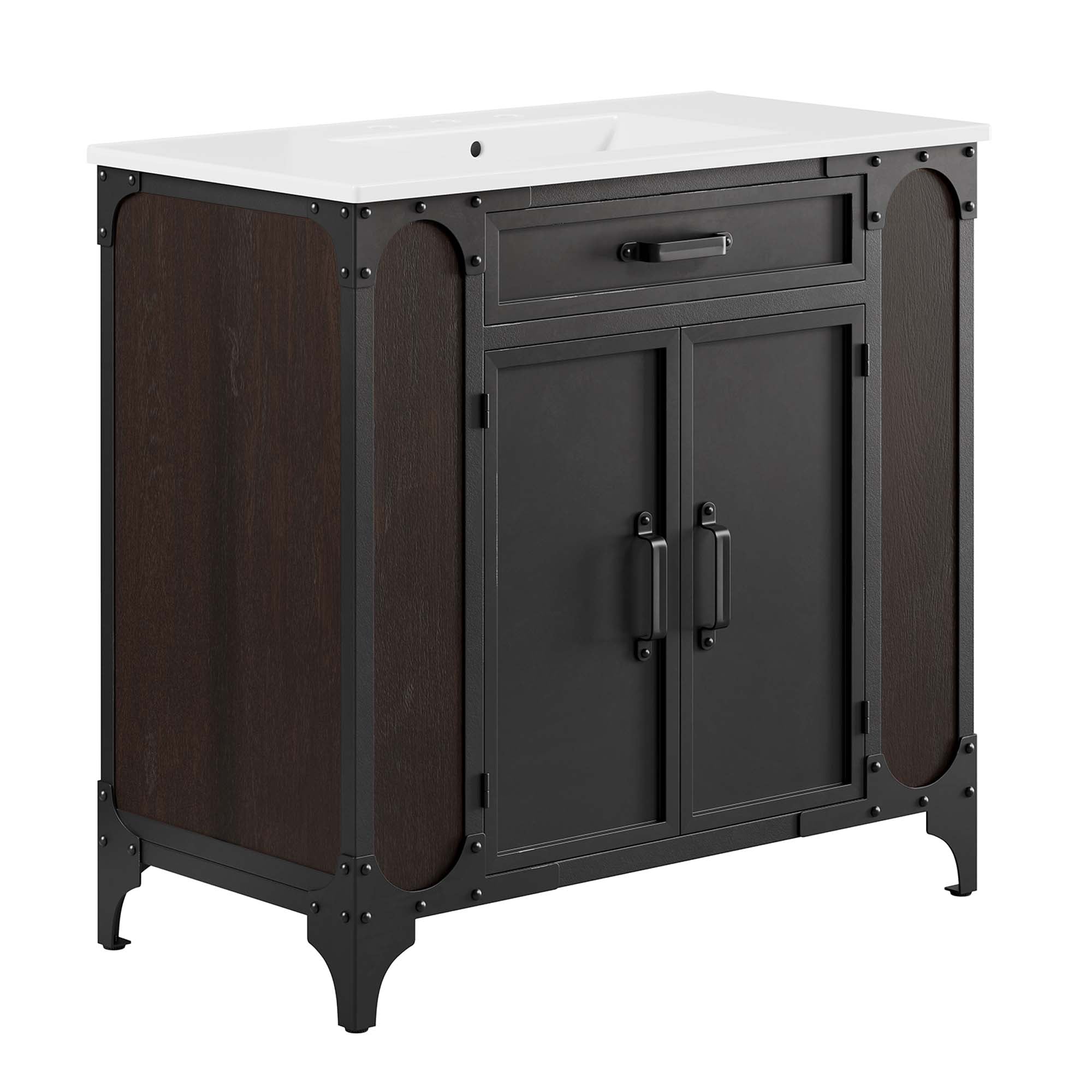 Steamforge 36" Bathroom Vanity by Modway