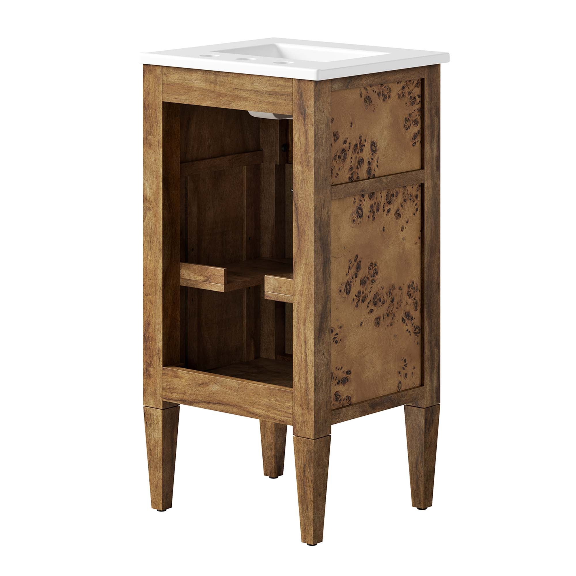Elysian 18" Wood Bathroom Vanity by Modway