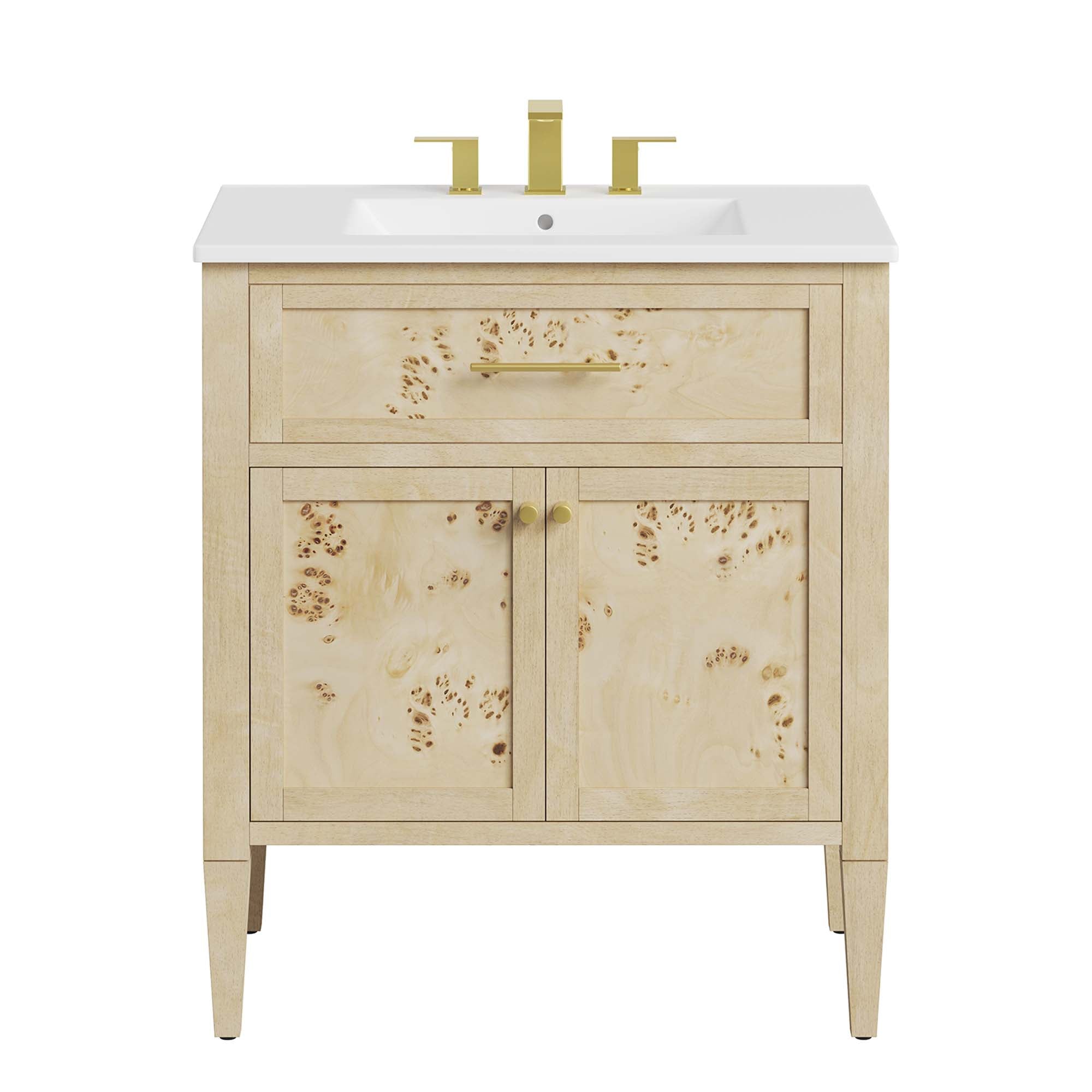 Elysian 30" Wood Bathroom Vanity by Modway