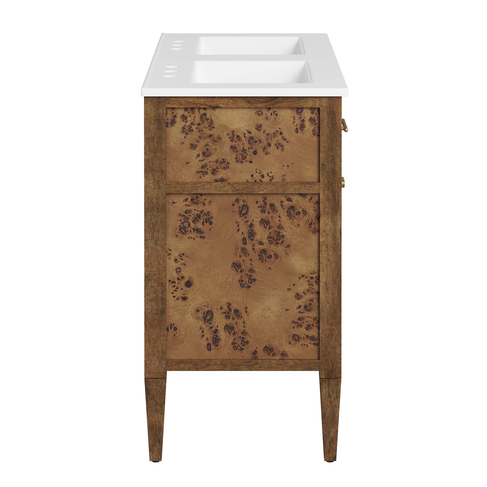 Elysian 48" Wood Double Sink Bathroom Vanity by Modway