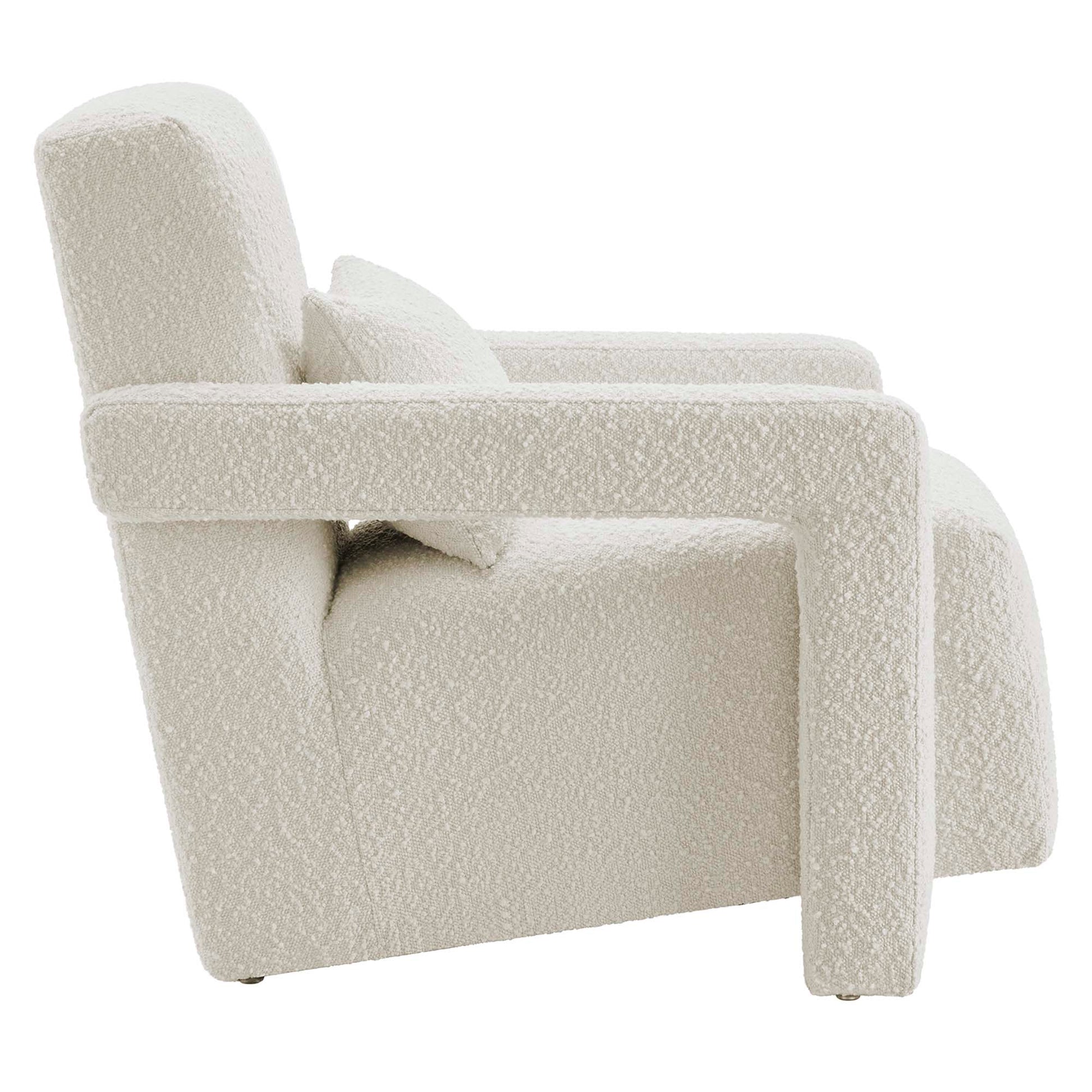 Mirage Boucle Upholstered Armchair by Modway - Best Buy Furniture