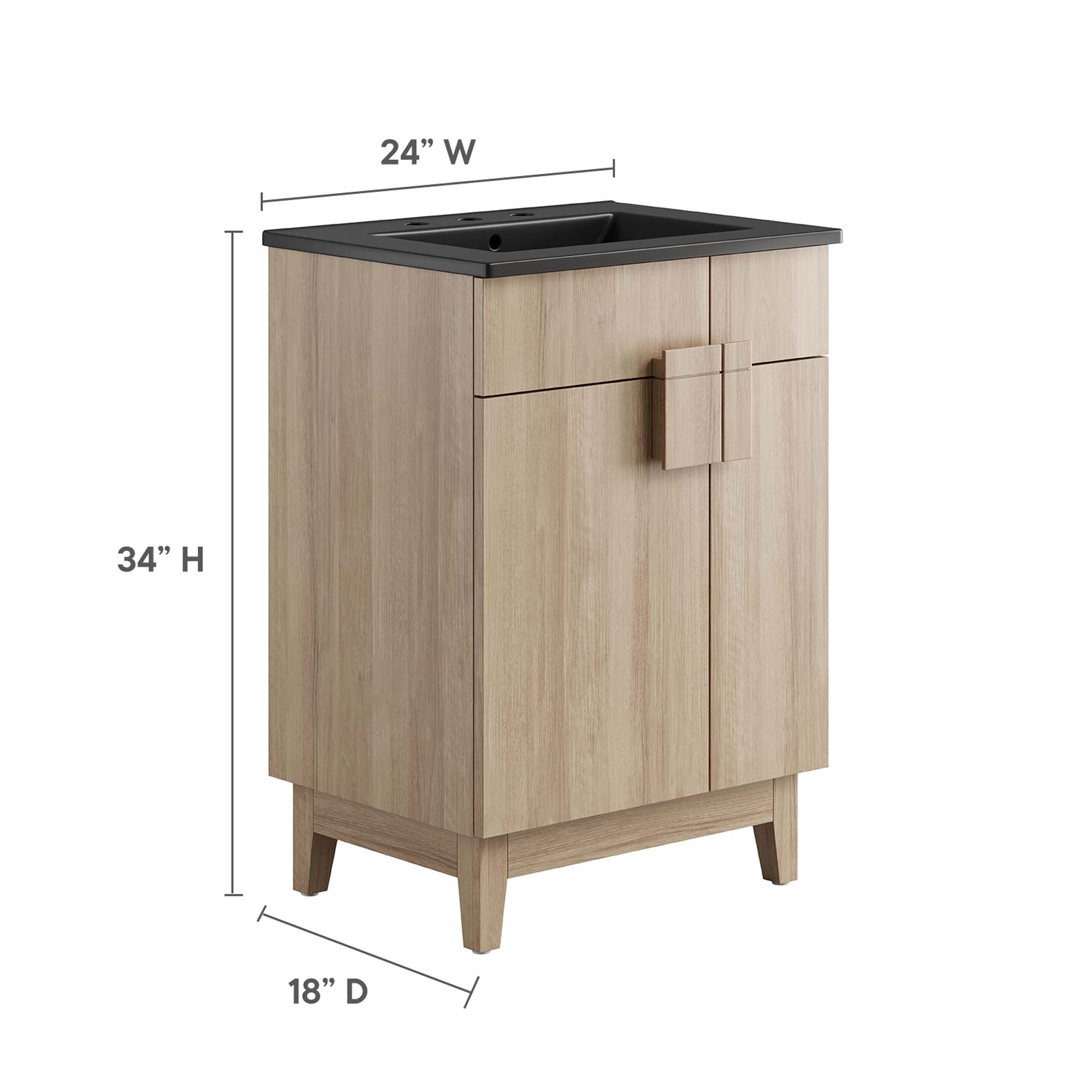 Miles 24� Bathroom Vanity by Modway - Best Buy Furniture