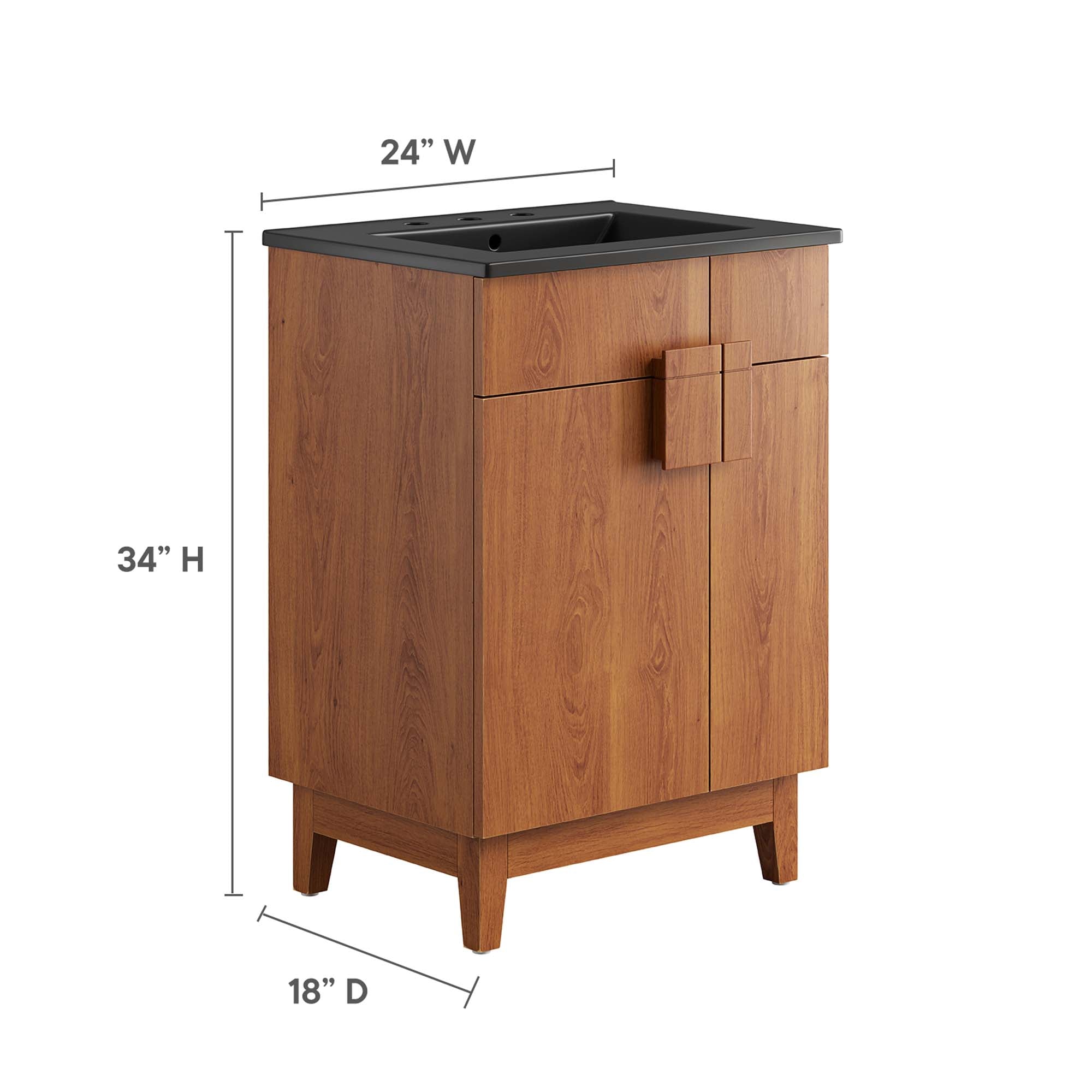 Miles 24� Bathroom Vanity by Modway - Best Buy Furniture