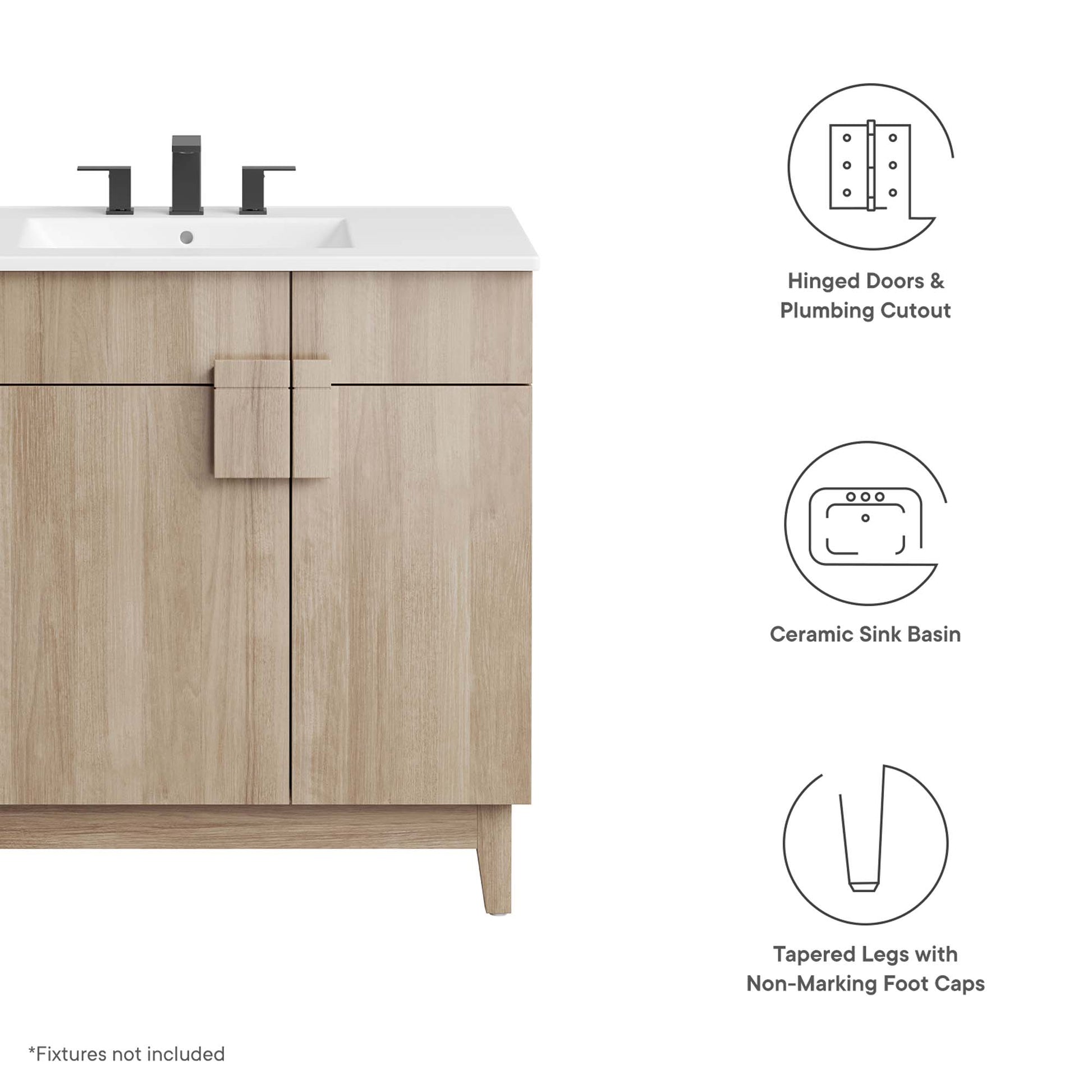 Miles 36� Bathroom Vanity by Modway - Best Buy Furniture