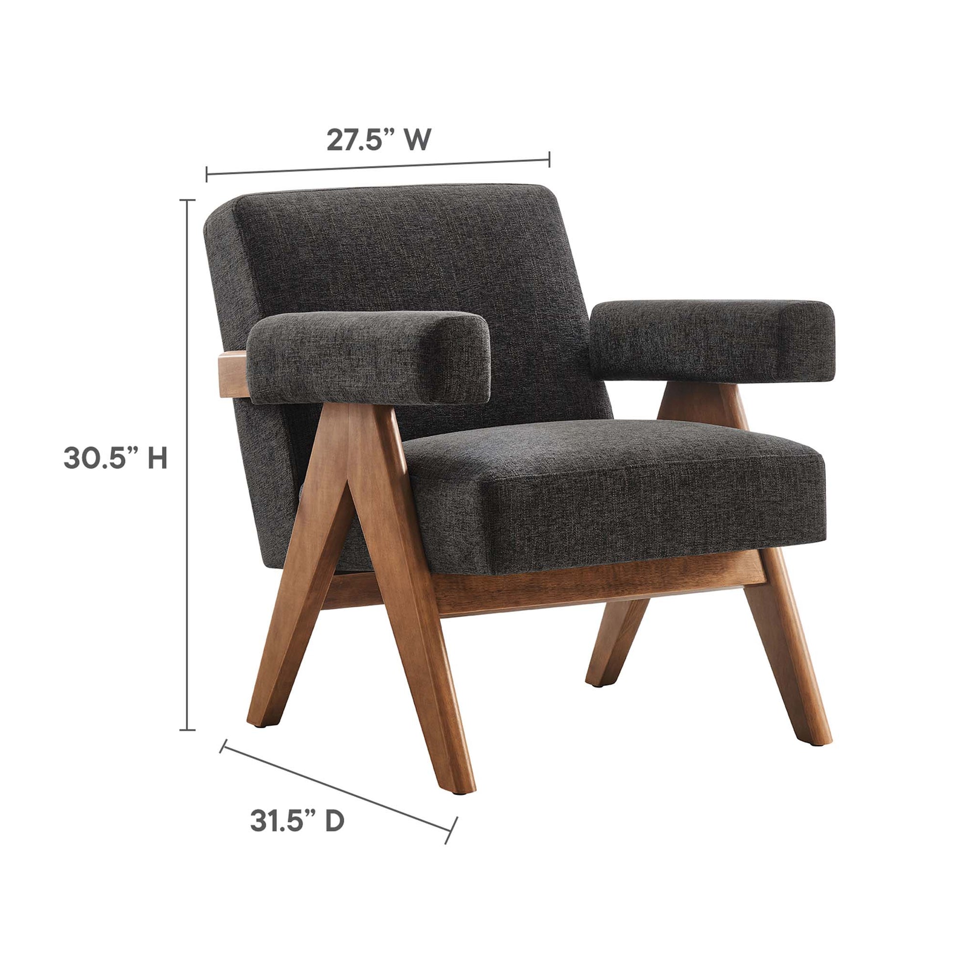 Lyra Fabric Armchair by Modway - Best Buy Furniture