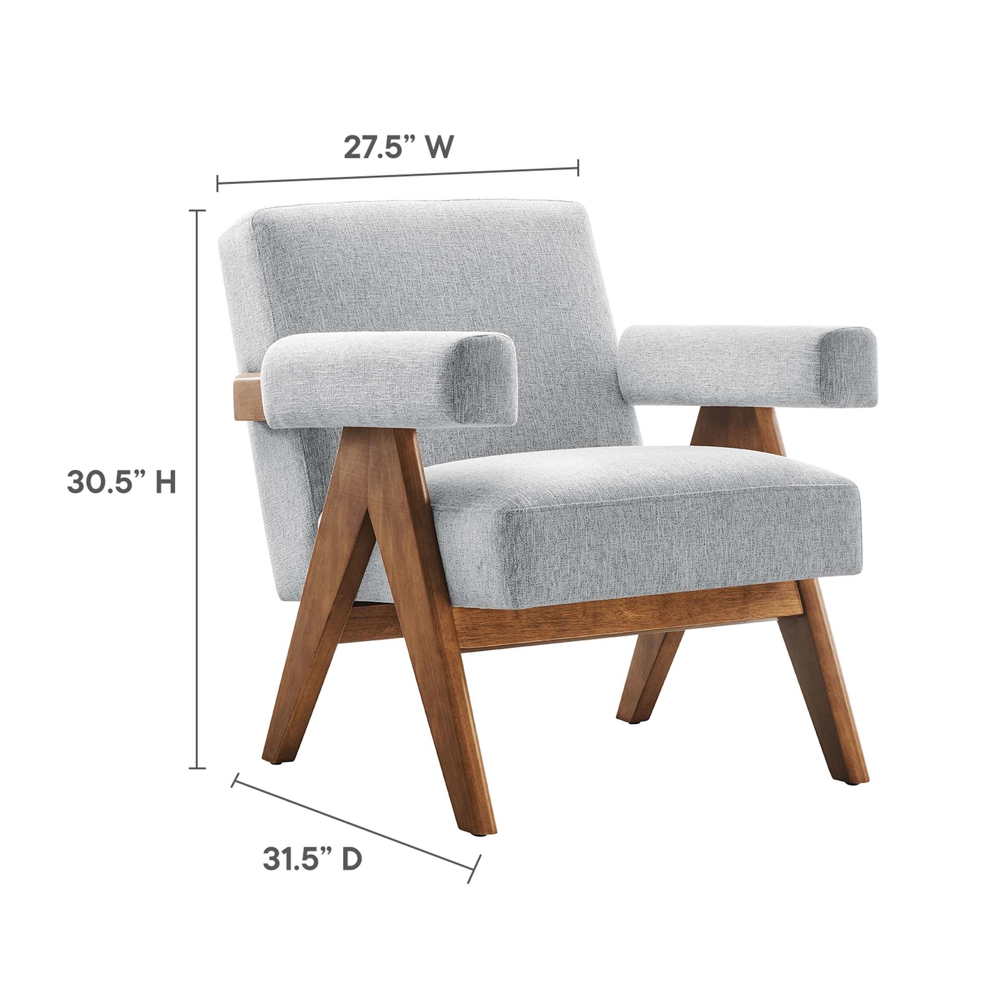 Lyra Fabric Armchair by Modway - Best Buy Furniture