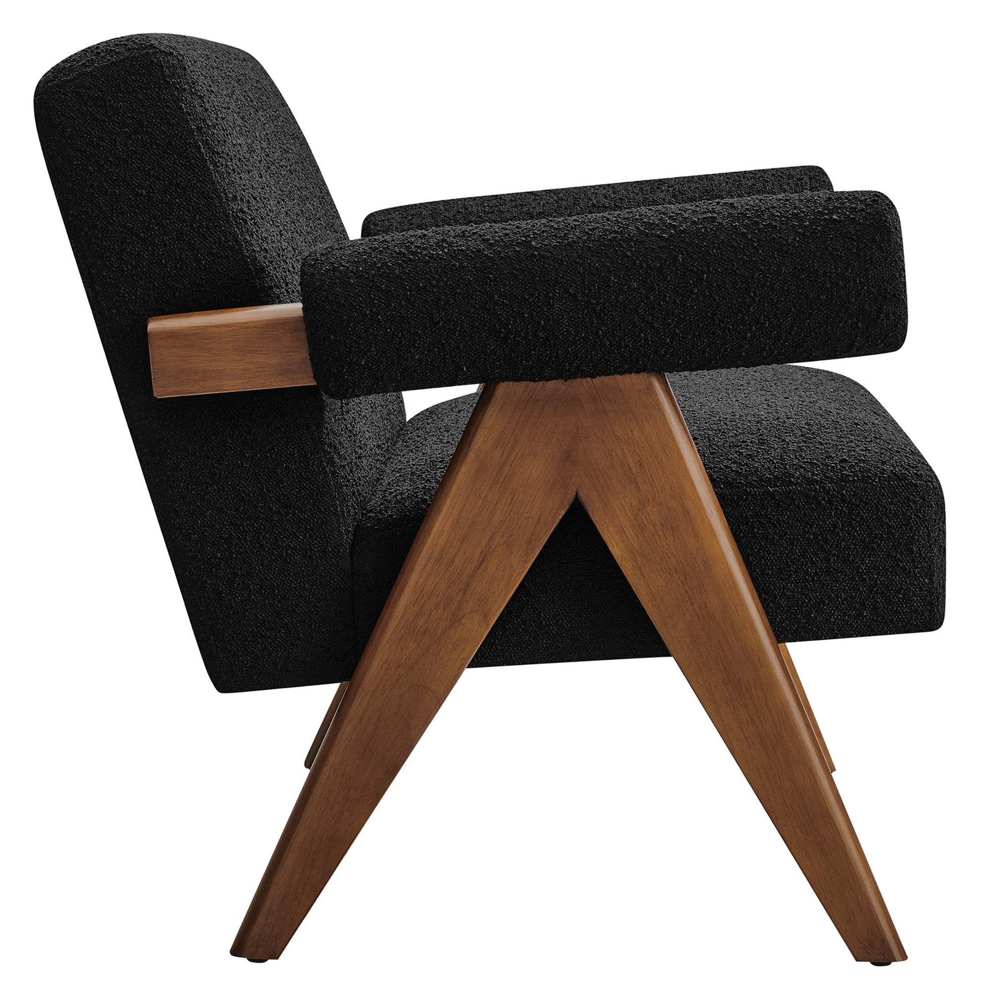 Lyra Boucle Fabric Loveseat by Modway - Best Buy Furniture