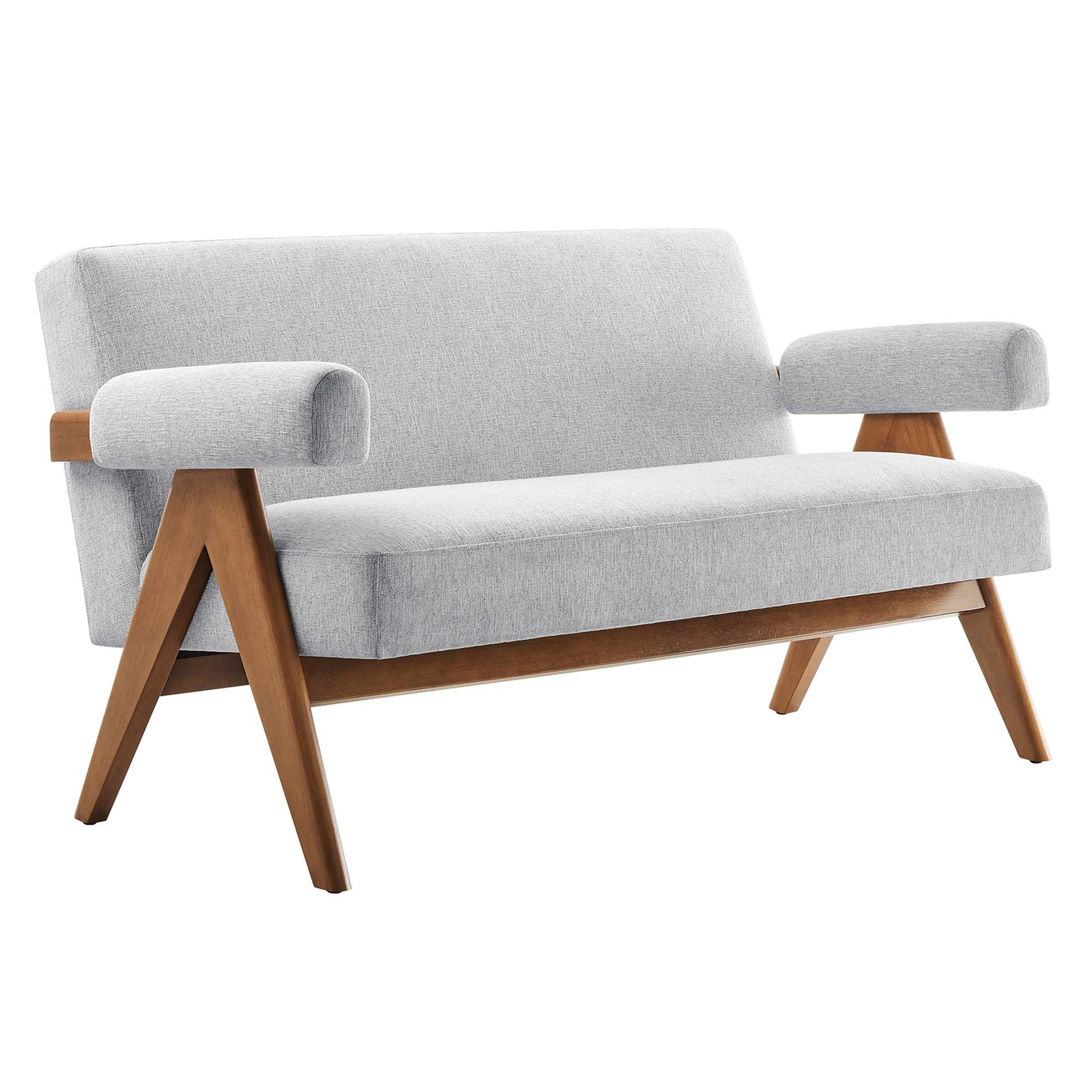 Lyra Fabric Loveseat by Modway - Best Buy Furniture
