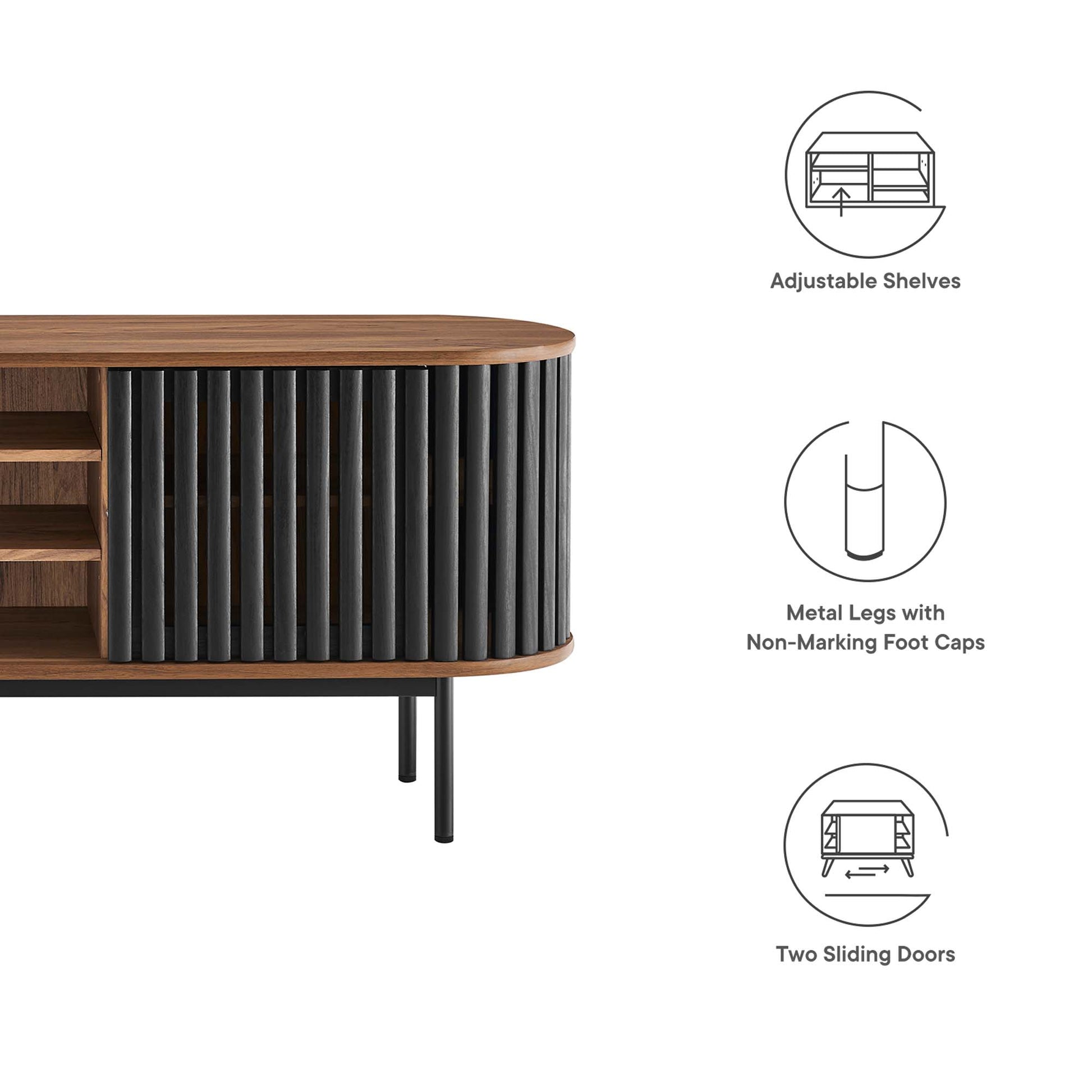 Fortitude 71" TV Stand by Modway - Best Buy Furniture