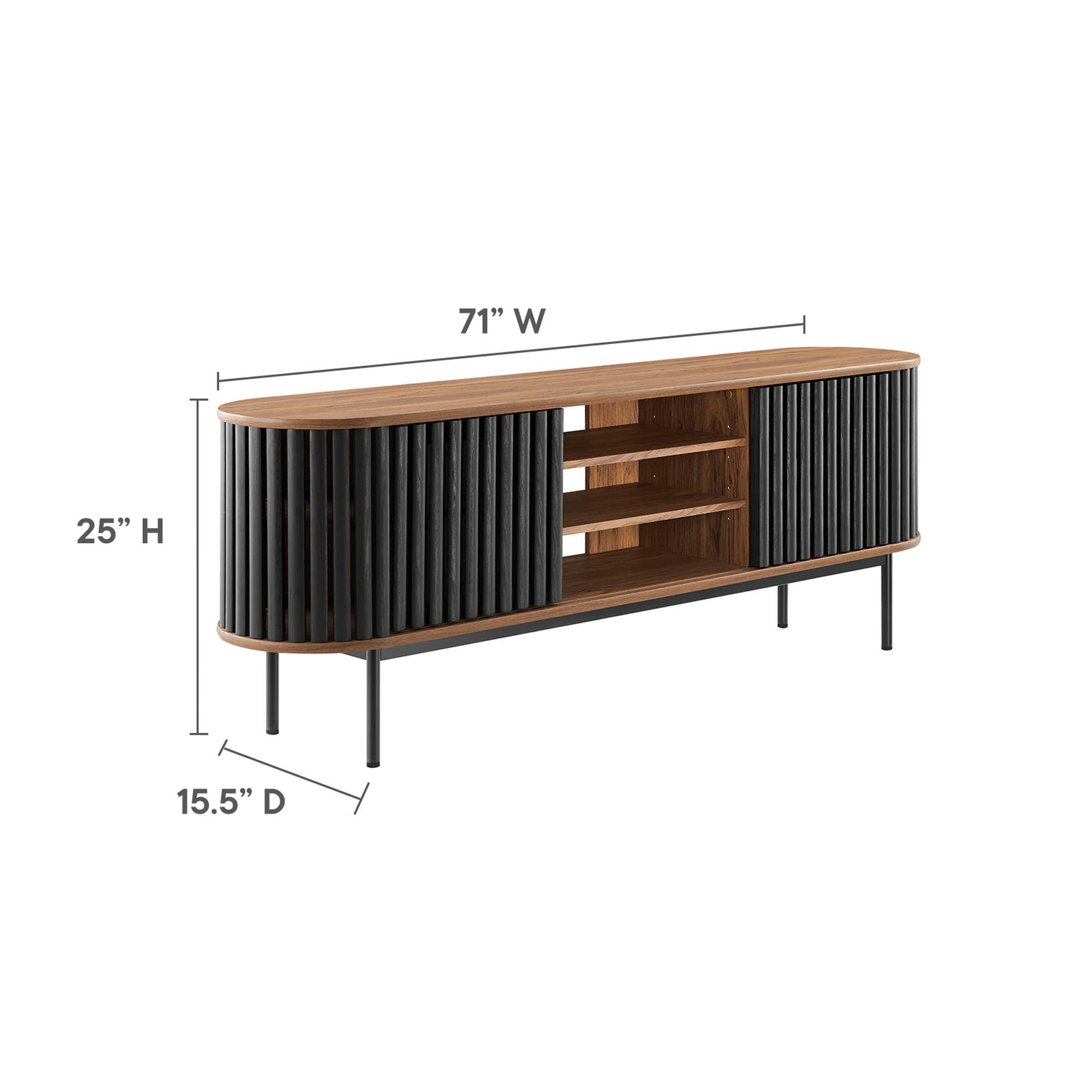Fortitude 71" TV Stand by Modway - Best Buy Furniture
