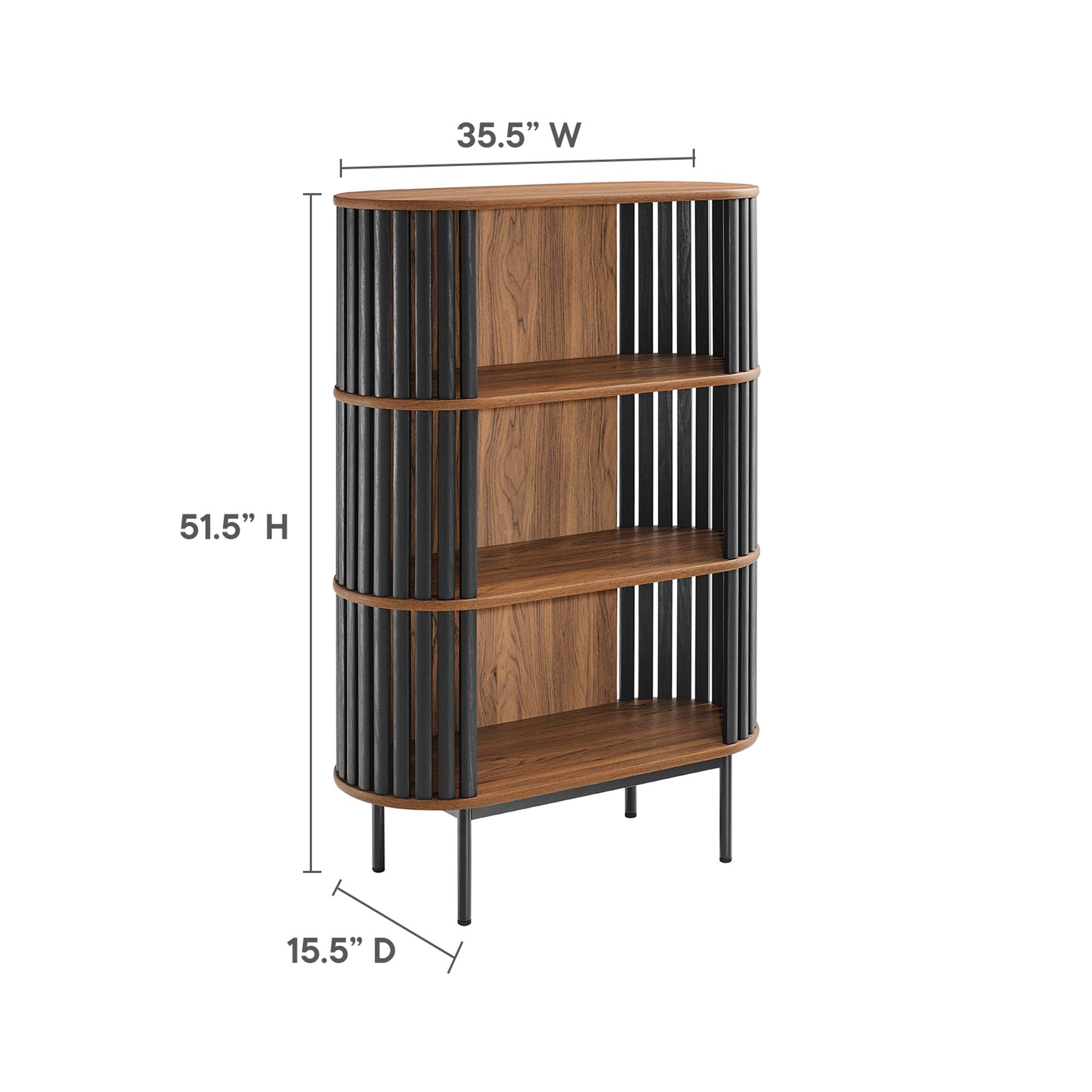 Fortitude Three Tier Display Cabinet by Modway - Best Buy Furniture