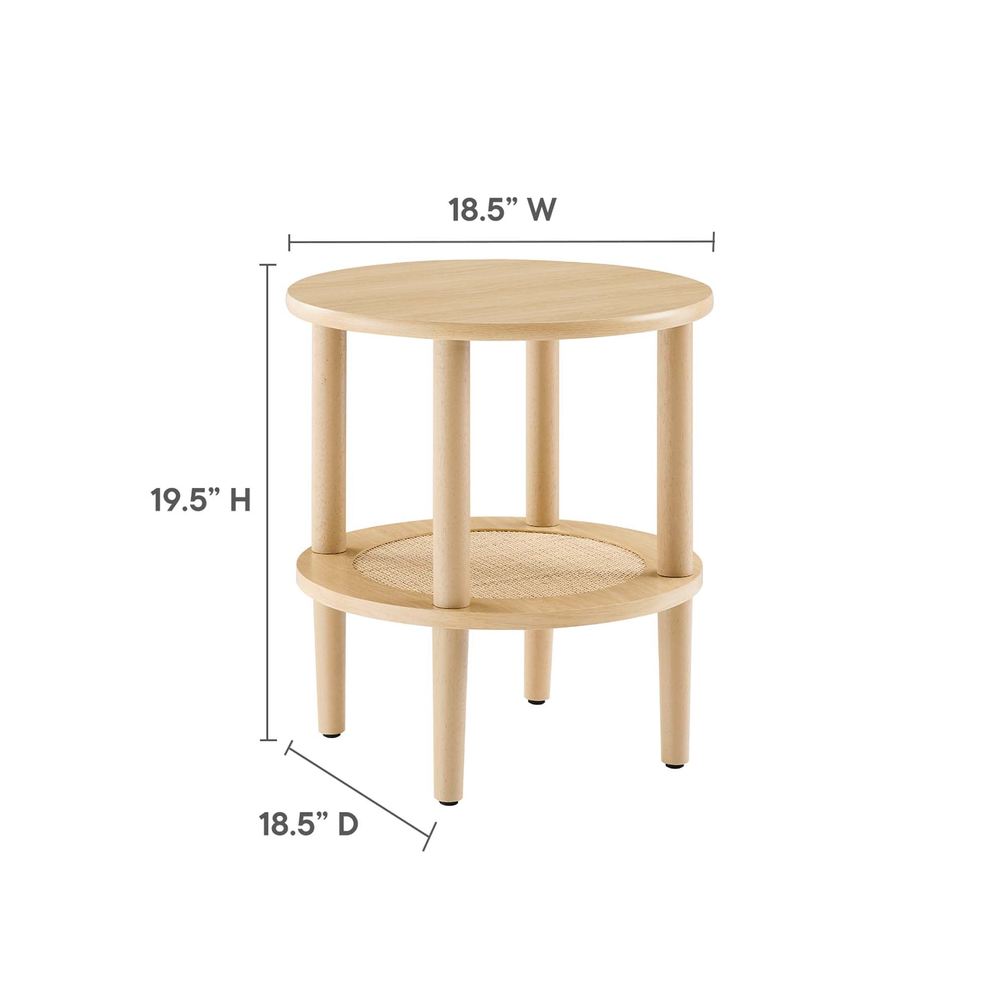 Torus Round Side Table by Modway - Best Buy Furniture