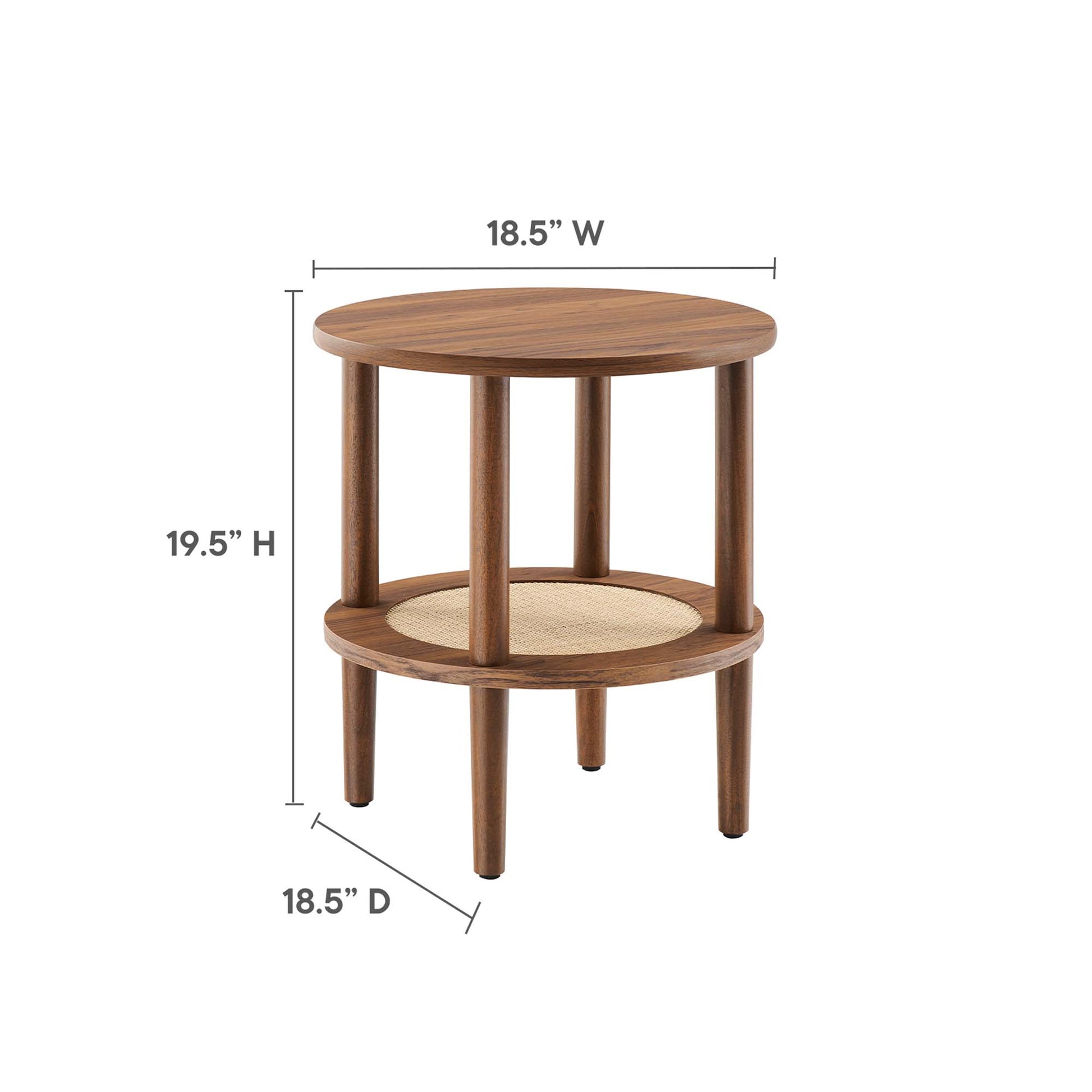 Torus Round Side Table by Modway - Best Buy Furniture