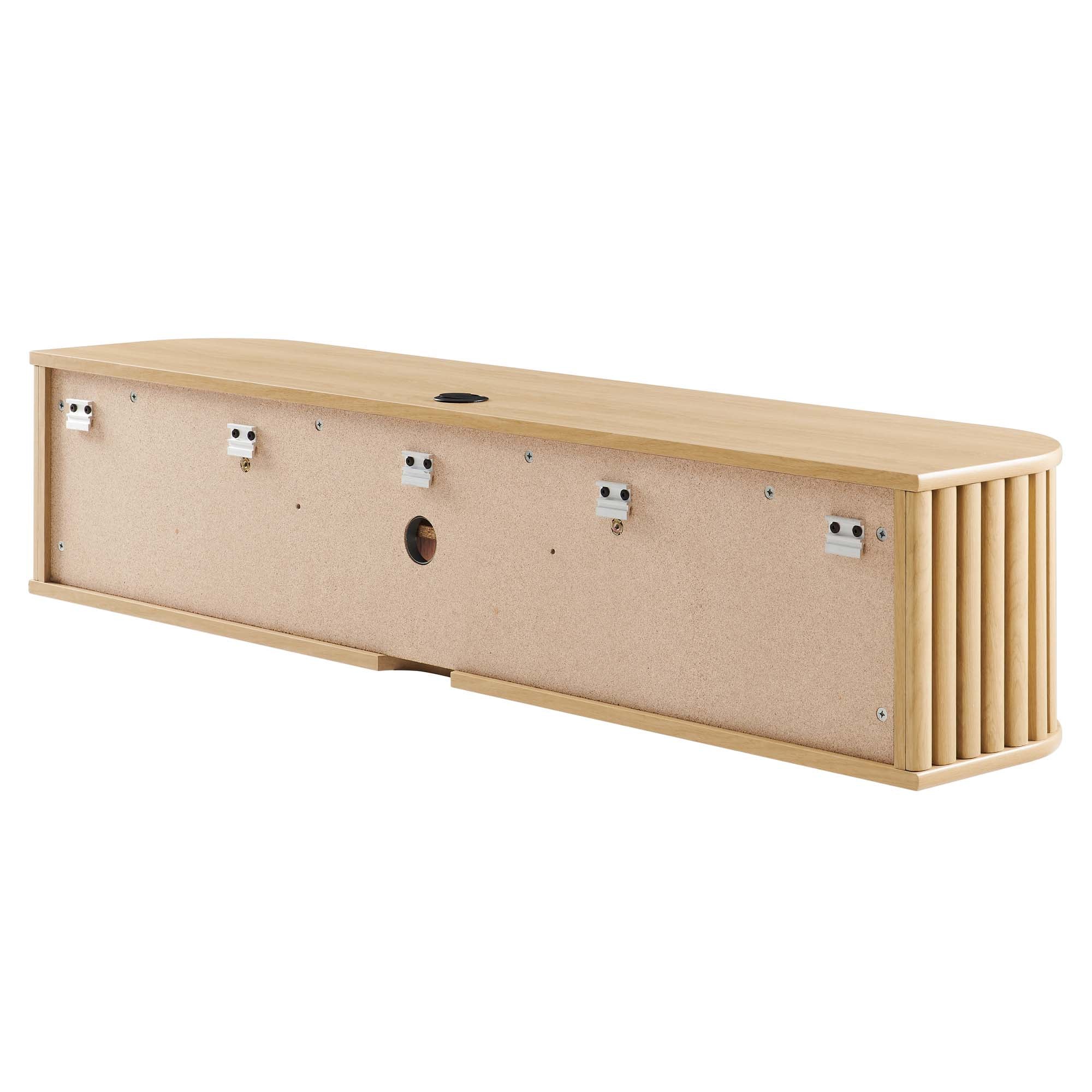 Fortitude 63" Wall-Mounted TV Stand by Modway - Best Buy Furniture