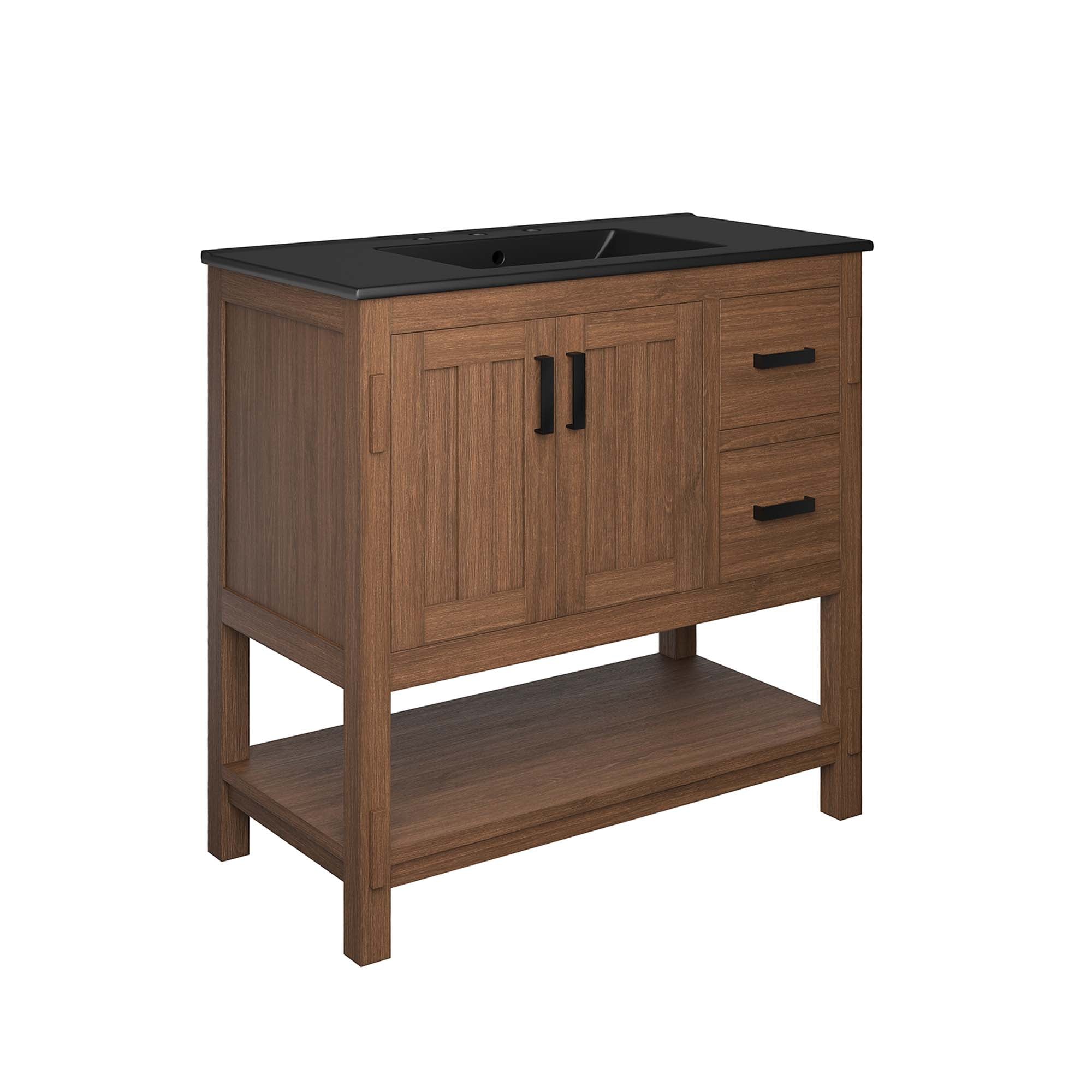 Ashlyn 36� Wood Bathroom Vanity by Modway