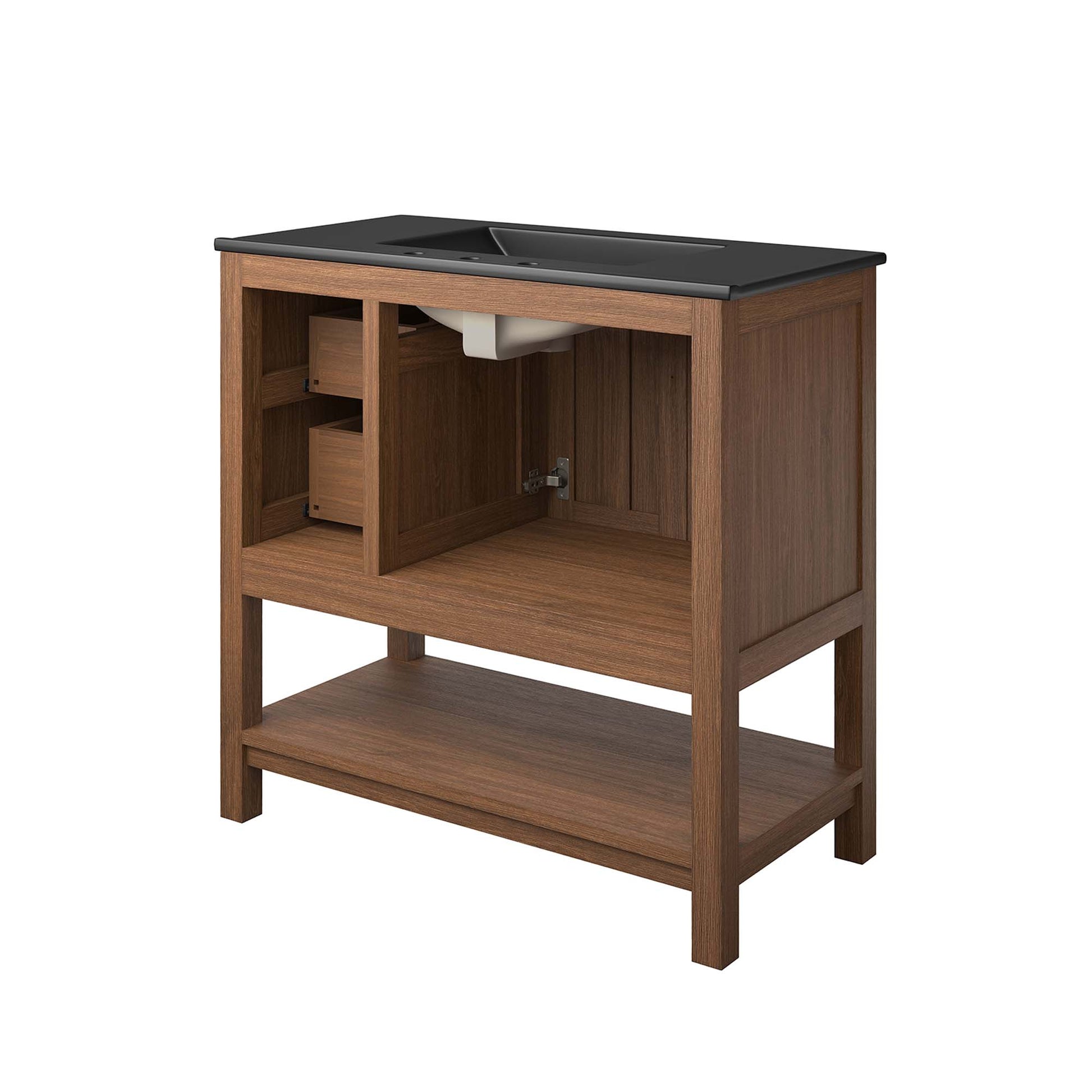 Ashlyn 36� Wood Bathroom Vanity by Modway - Best Buy Furniture