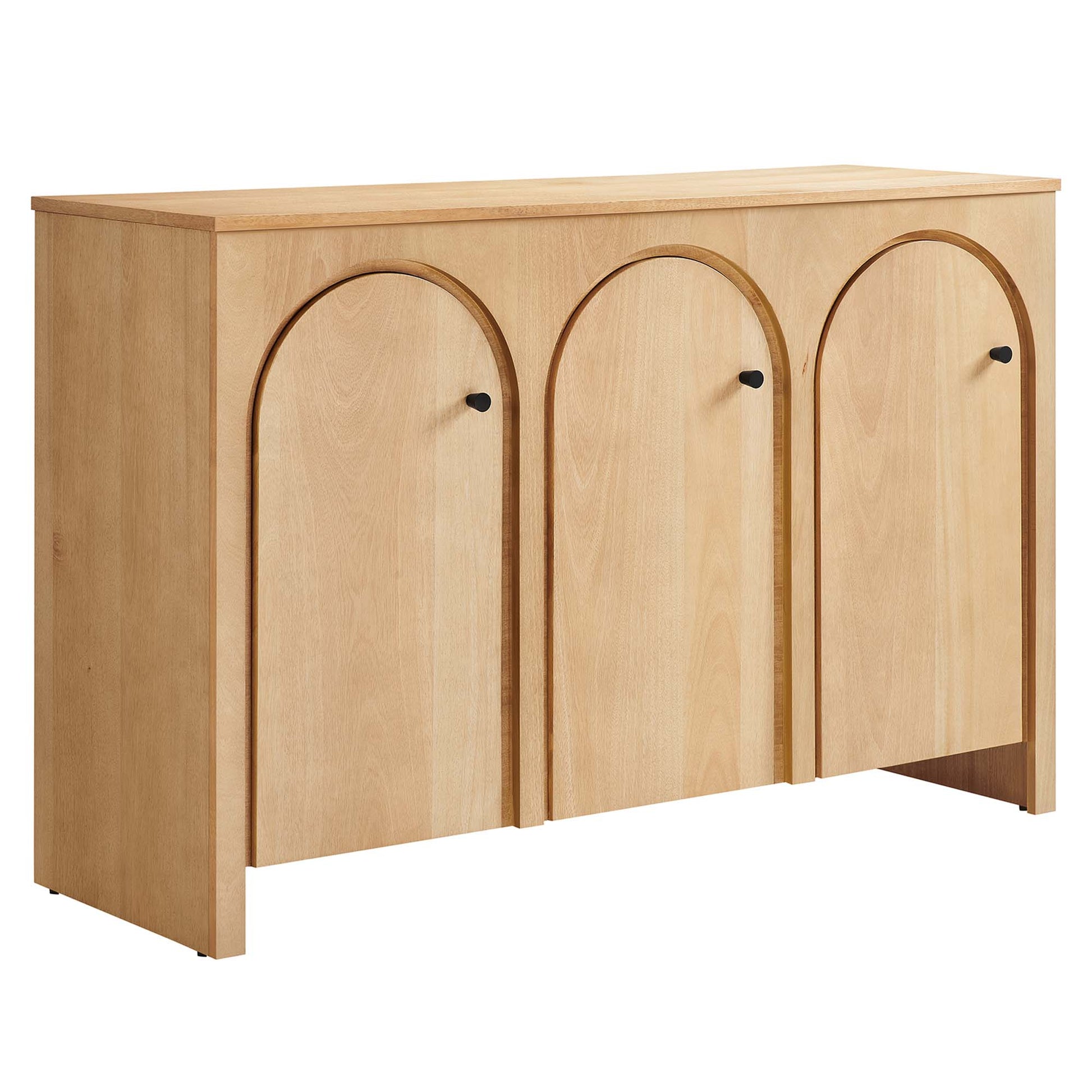 Appia 3-Door Arched Door Sideboard Storage Cabinet by Modway - Best Buy Furniture