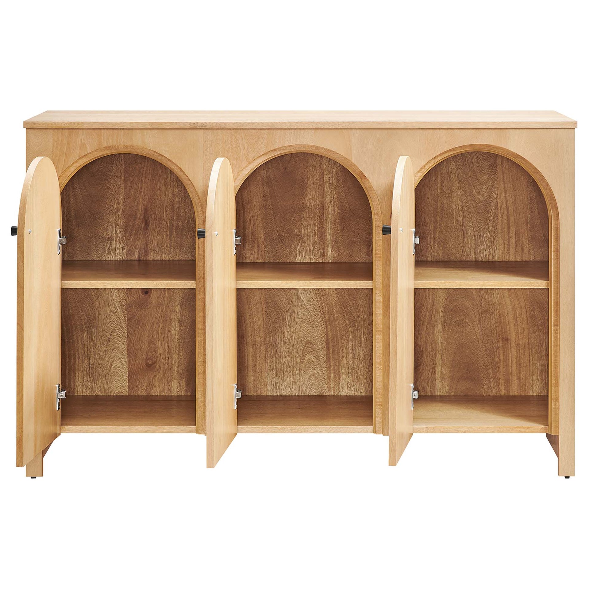 Appia 3-Door Arched Door Sideboard Storage Cabinet by Modway - Best Buy Furniture
