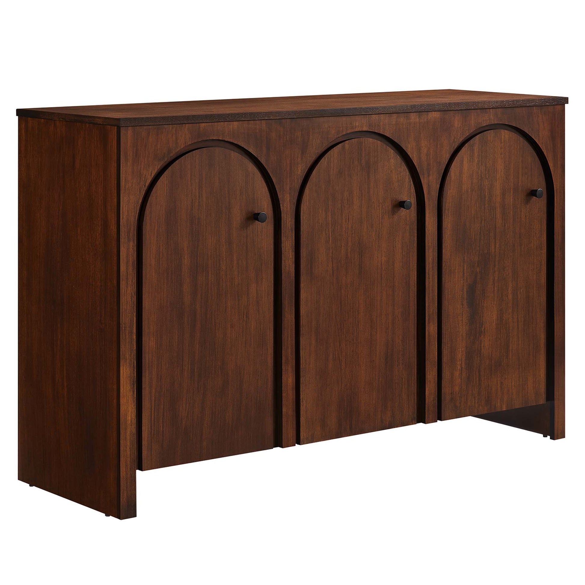 Appia 3-Door Arched Door Sideboard Storage Cabinet by Modway - Best Buy Furniture
