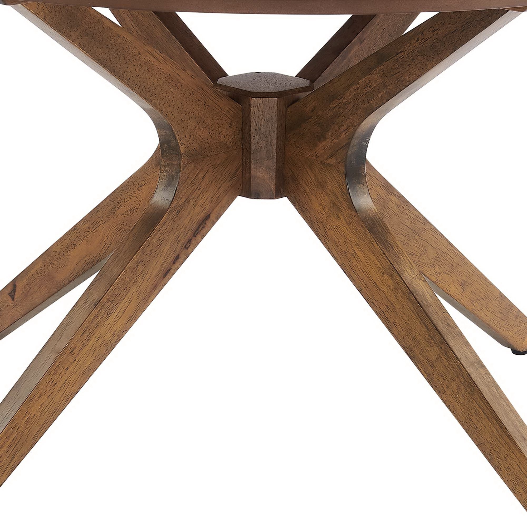 Crossroads Round Wood Coffee Table by Modway