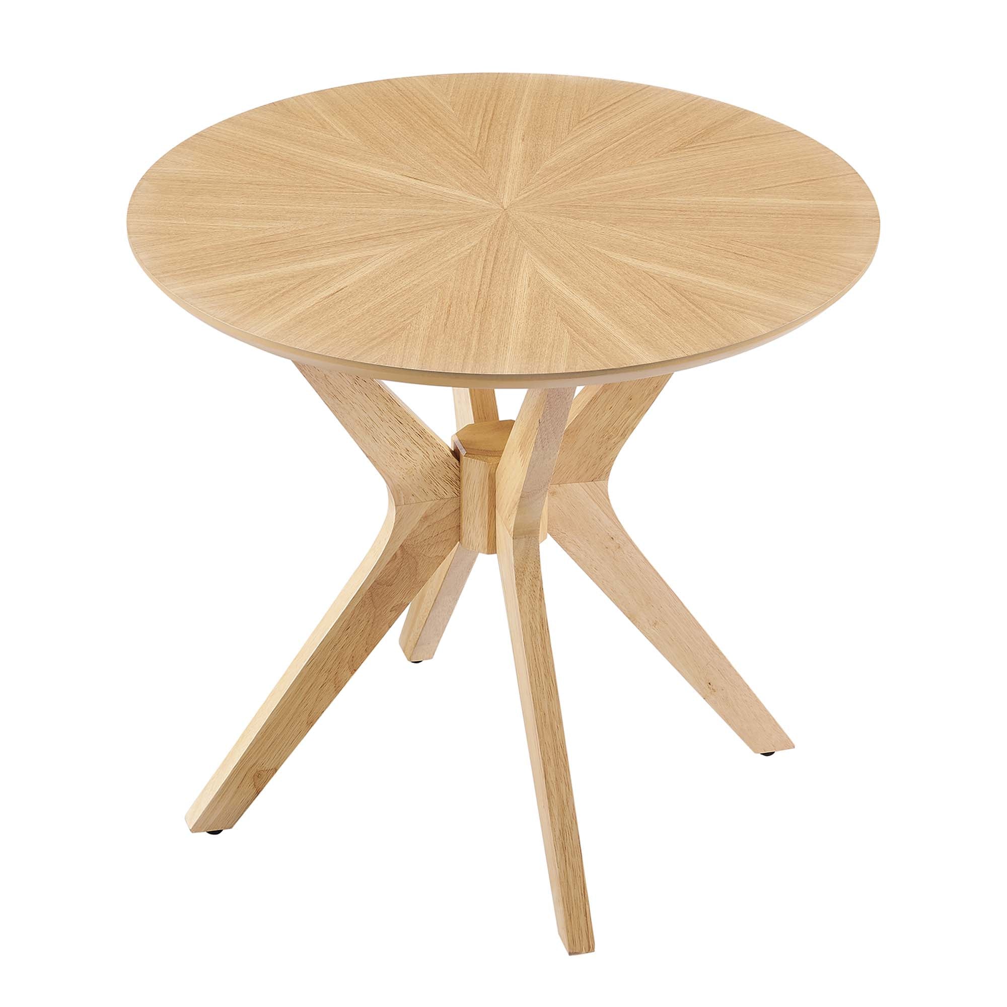 Crossroads 24� Round Wood Side Table by Modway