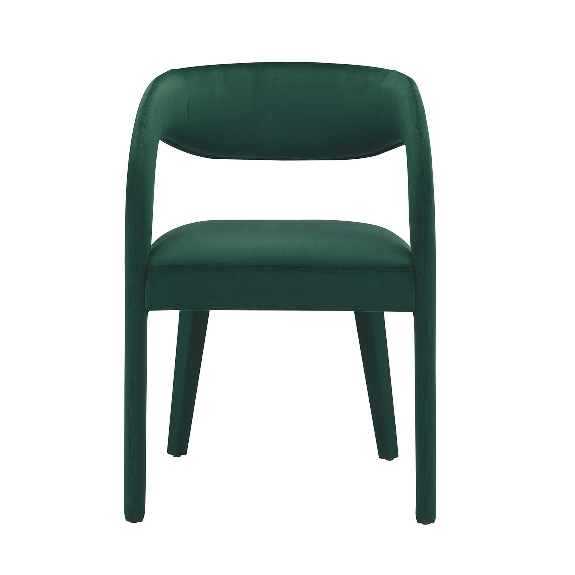 Pinnacle Performance Velvet Dining Chair Set of 2 by Modway
