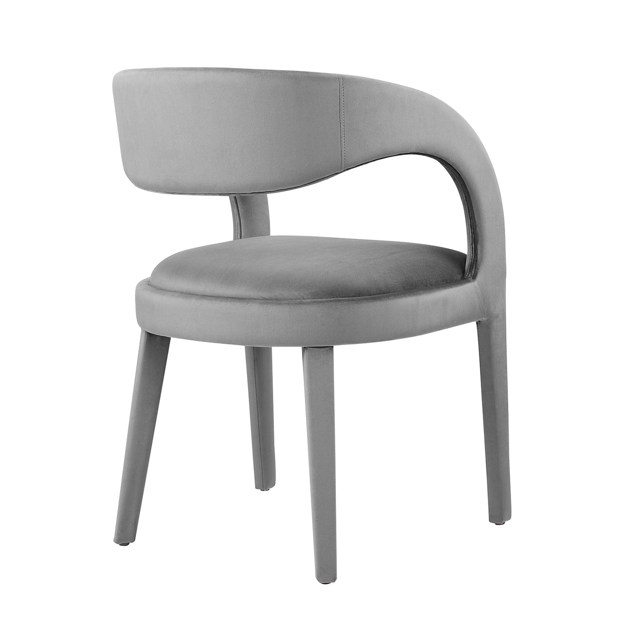 Pinnacle Performance Velvet Dining Chair Set of 2 by Modway