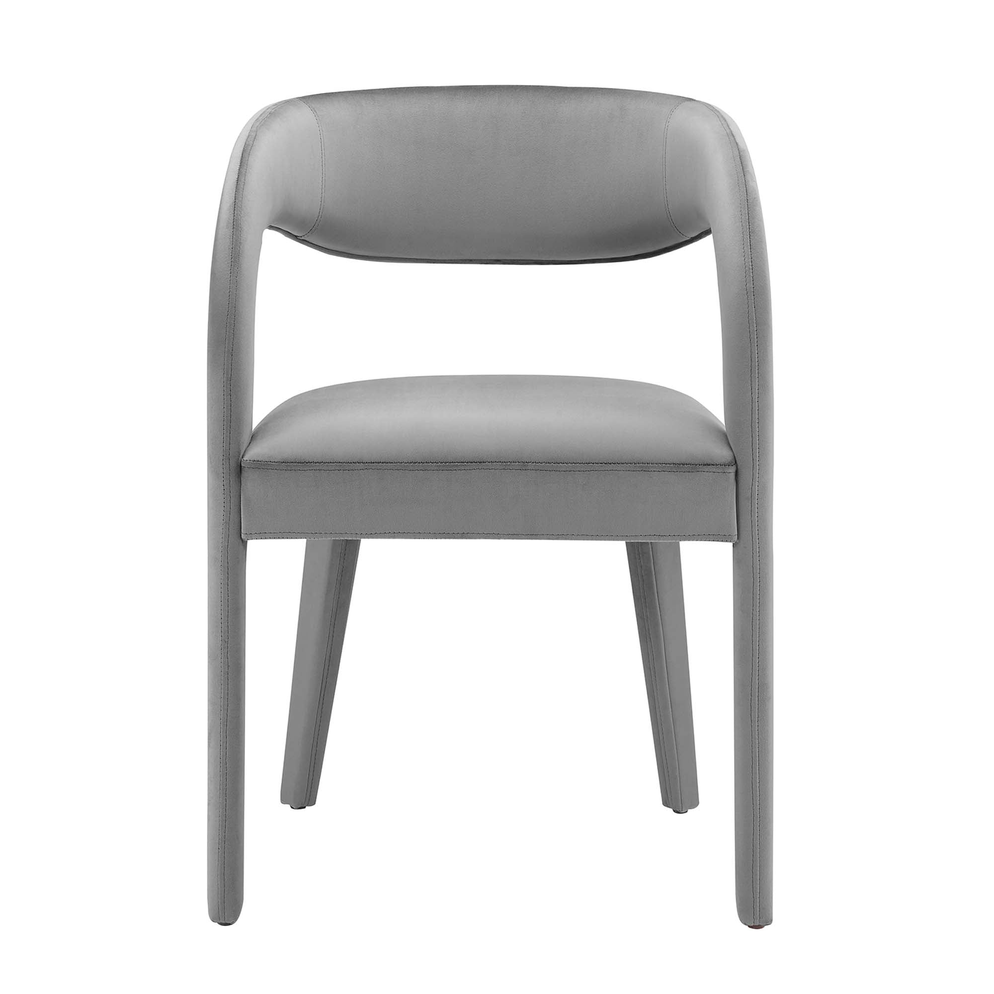 Pinnacle Performance Velvet Dining Chair Set of 2 by Modway