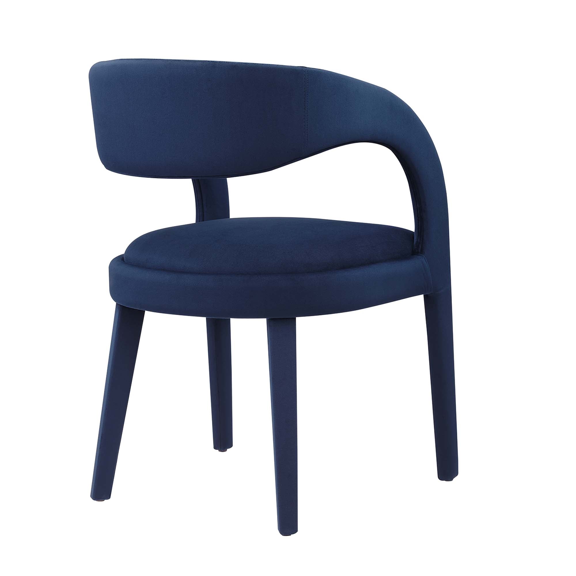 Pinnacle Performance Velvet Dining Chair Set of 2 by Modway