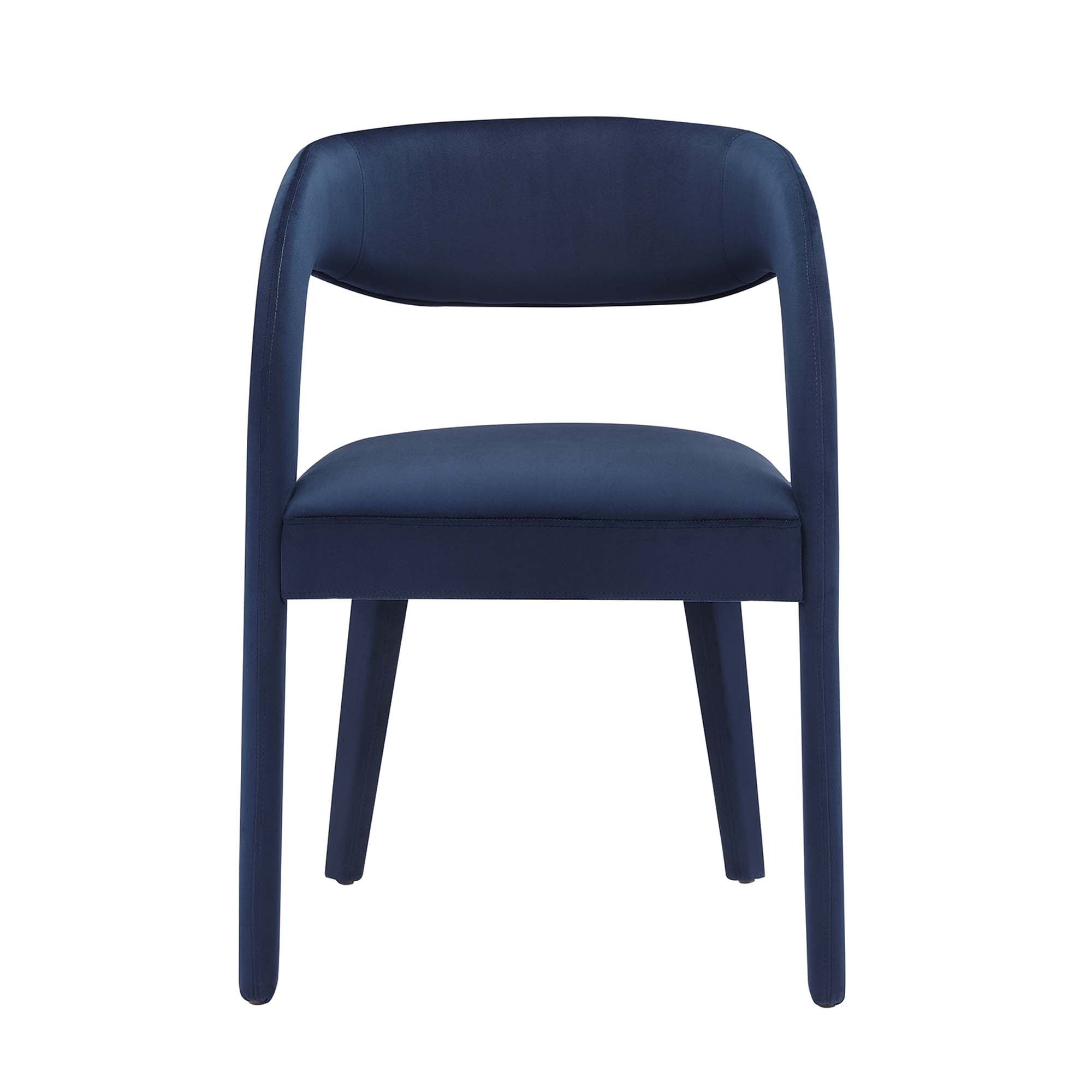 Pinnacle Performance Velvet Dining Chair Set of 2 by Modway