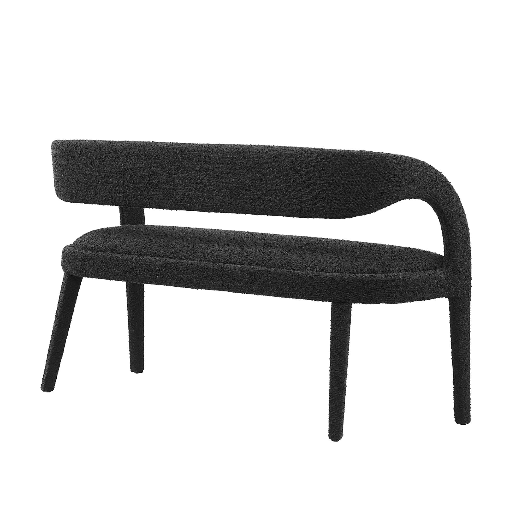 Pinnacle Boucle Fabric Accent Bench by Modway