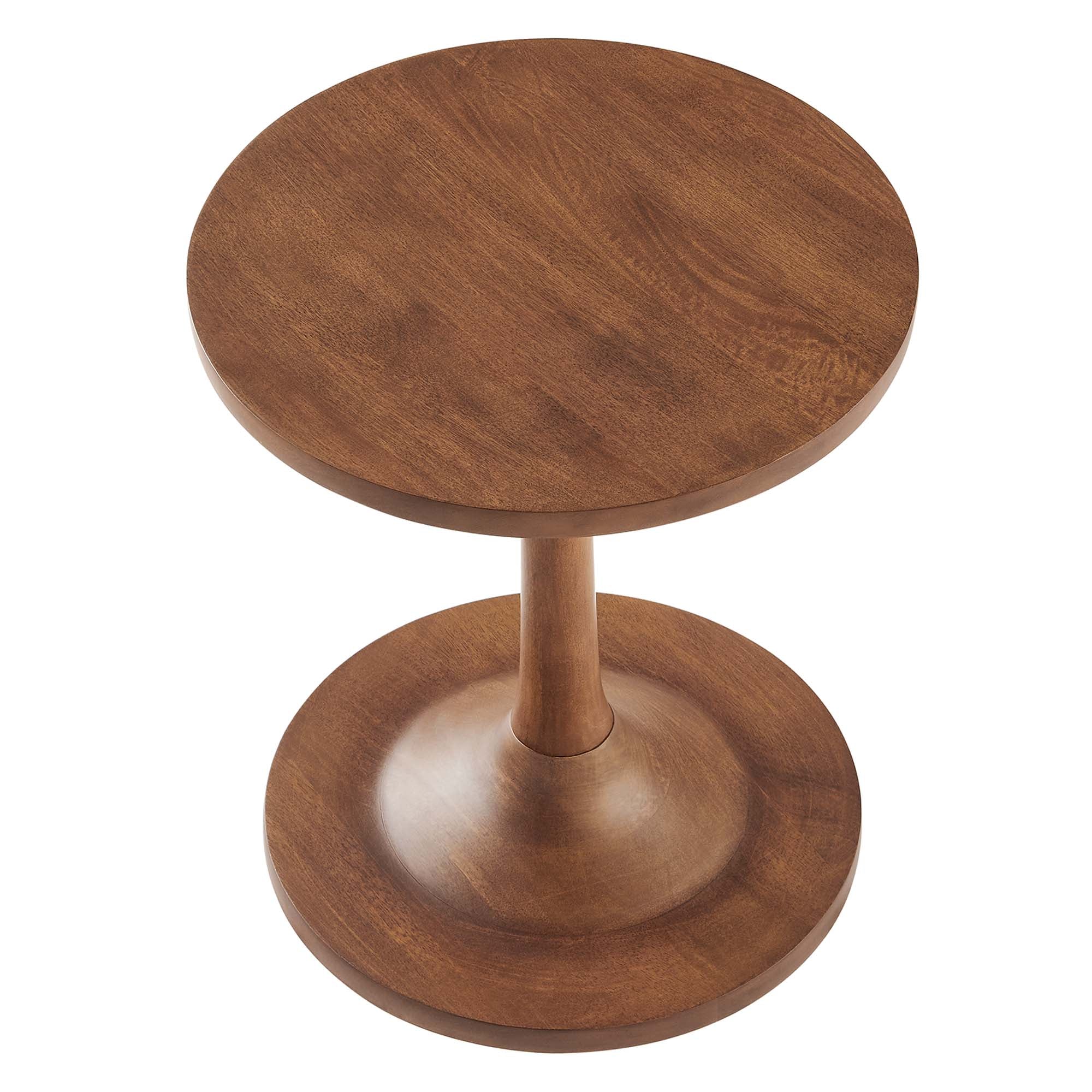 Lina Round Wood Side Table by Modway - Best Buy Furniture