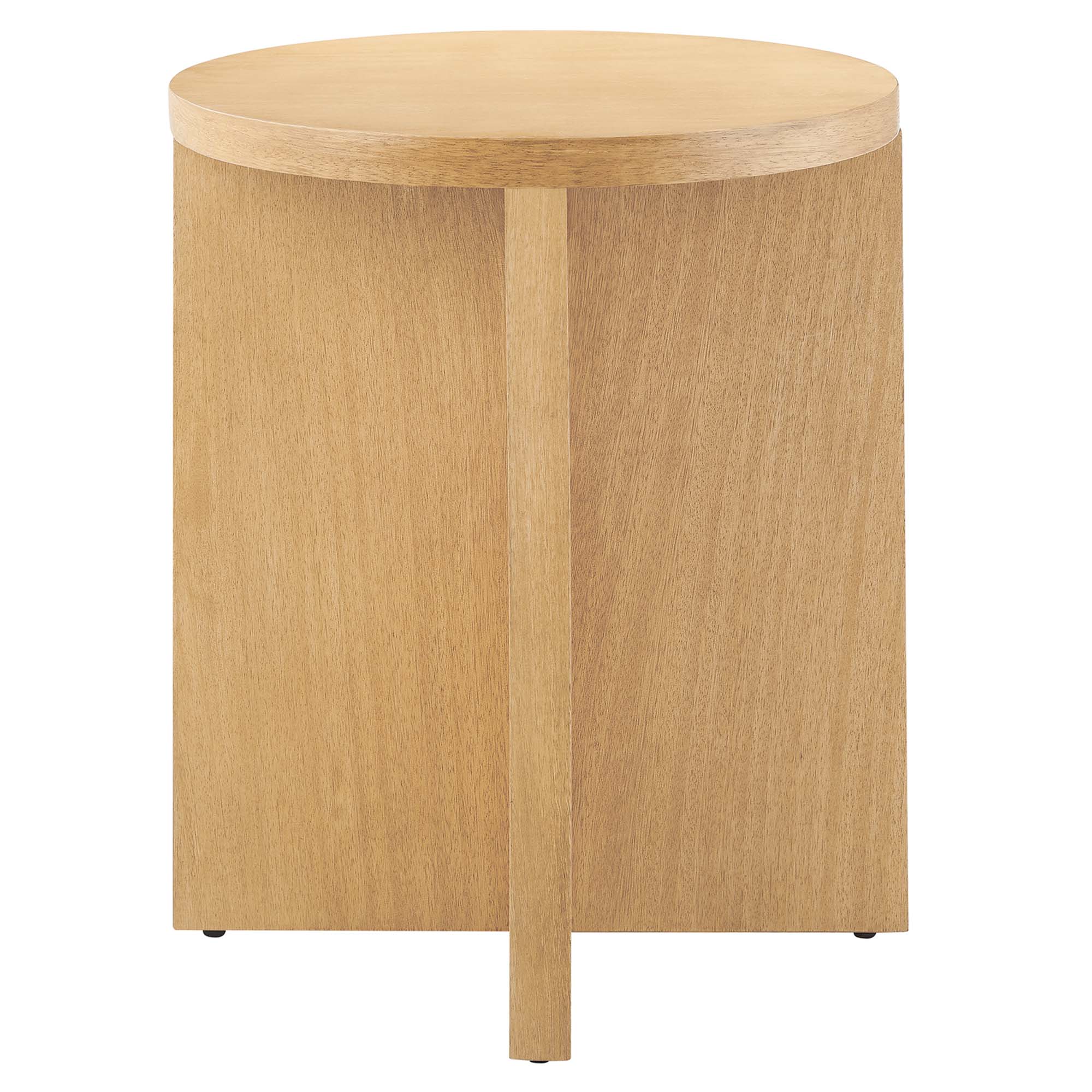 Silas Round Wood Side Table by Modway